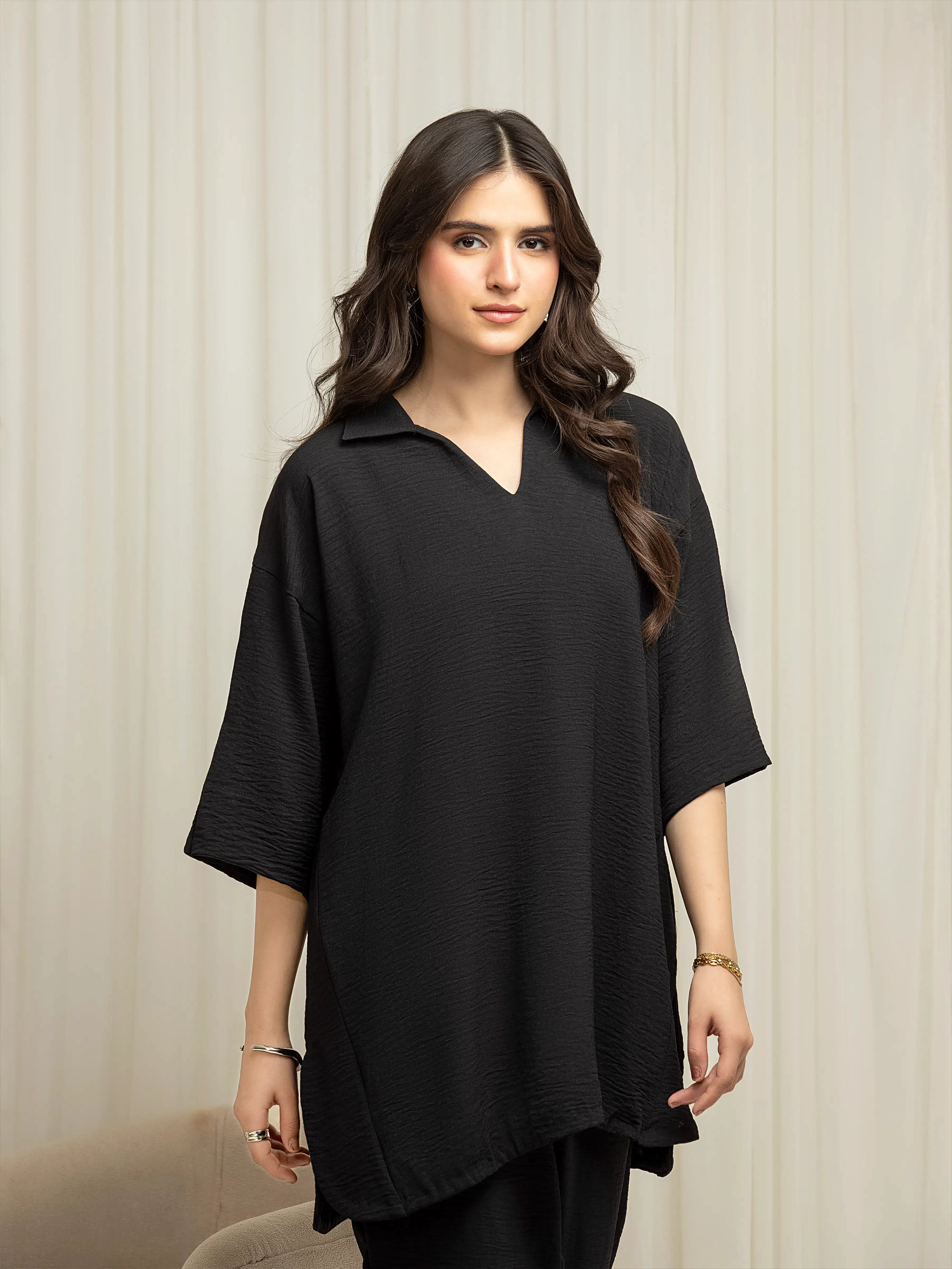 Pret Solid Crepe Co-Ord Set - EWTKS6-86113ST - Image 3