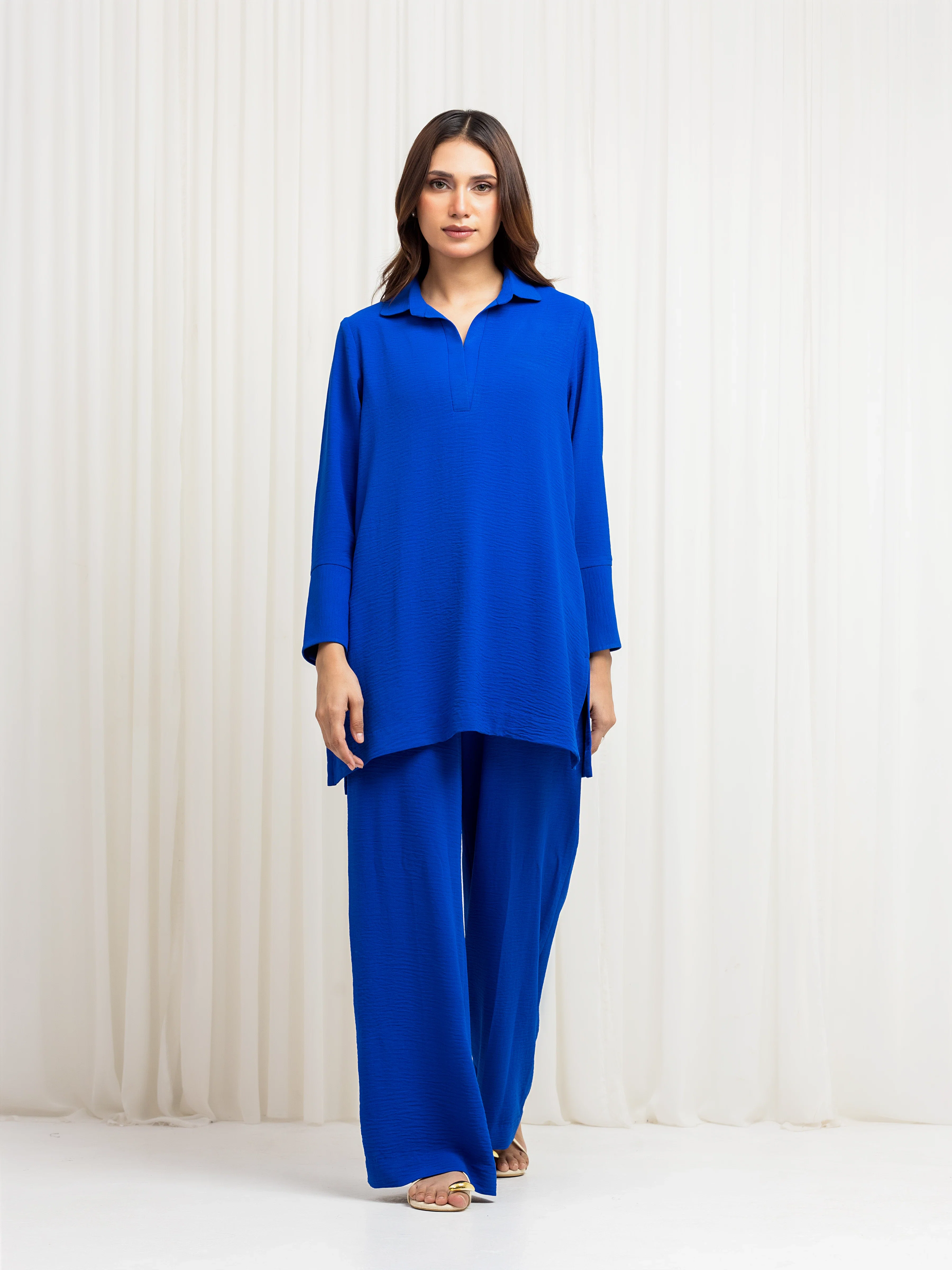 Pret Solid Crepe Co-Ord Set - EWTKS6-86115ST
