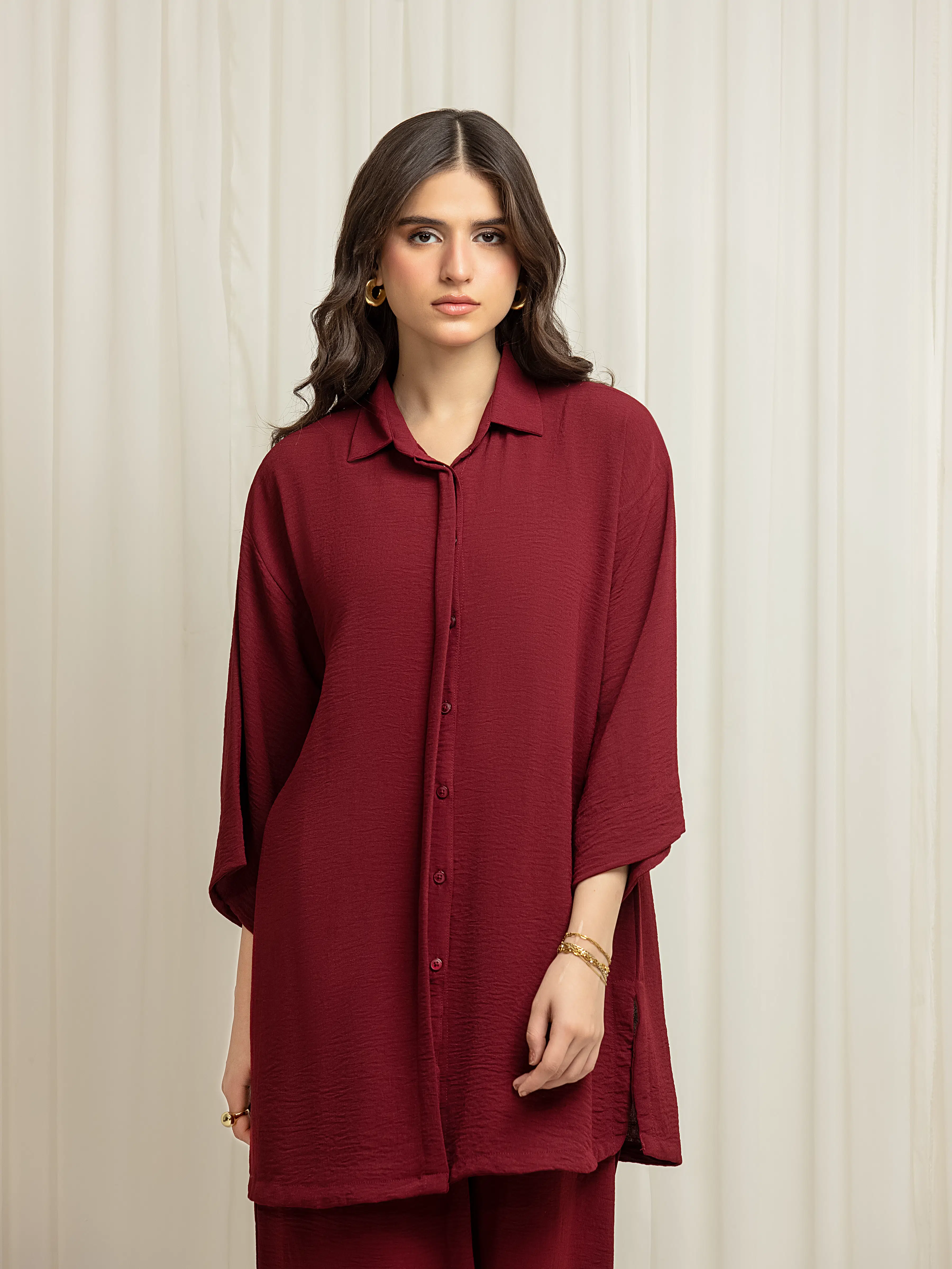 Pret Solid Crepe Co-Ord Set - EWTKS6-86116ST - Image 2