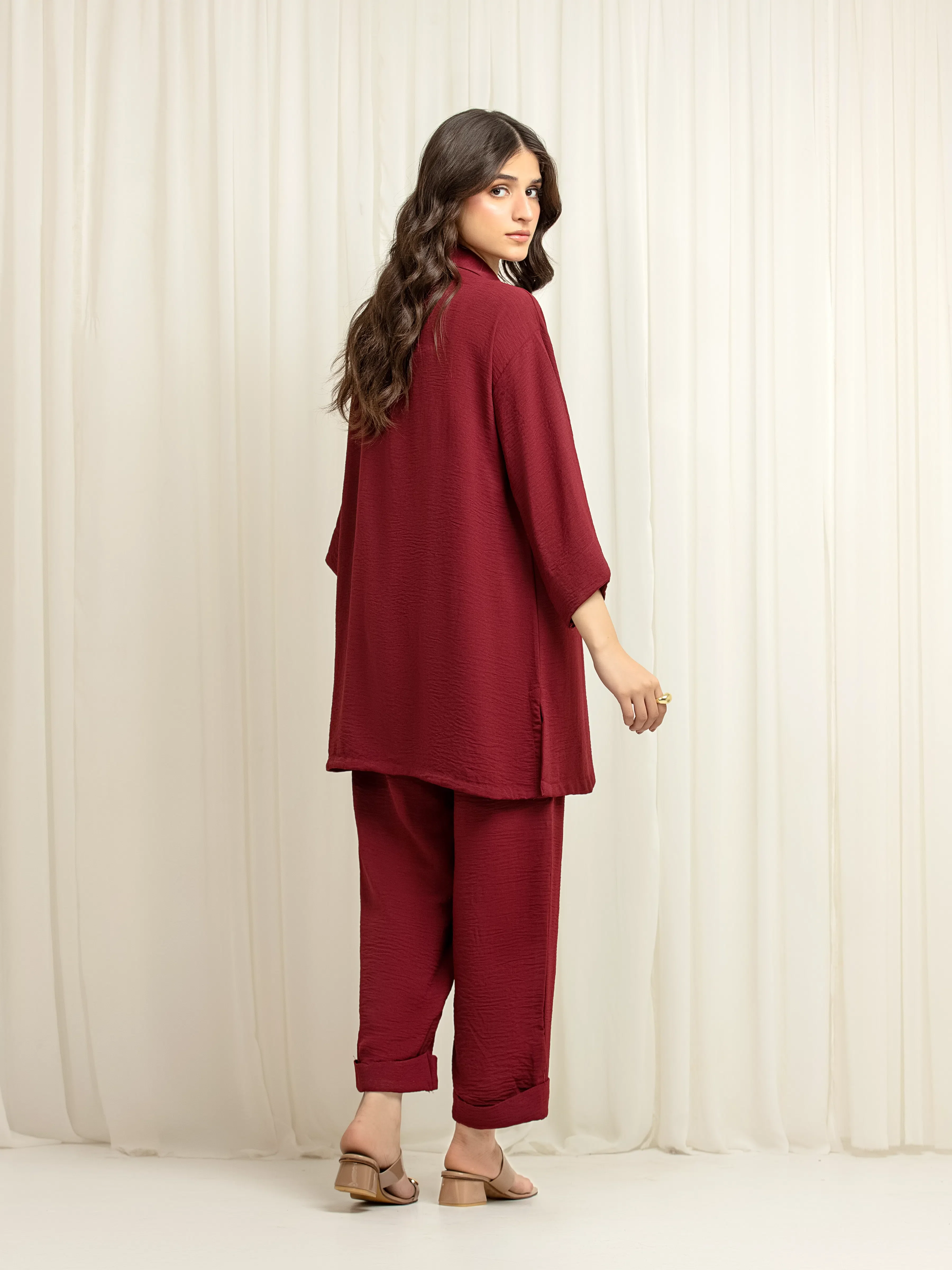Pret Solid Crepe Co-Ord Set - EWTKS6-86116ST - Image 6