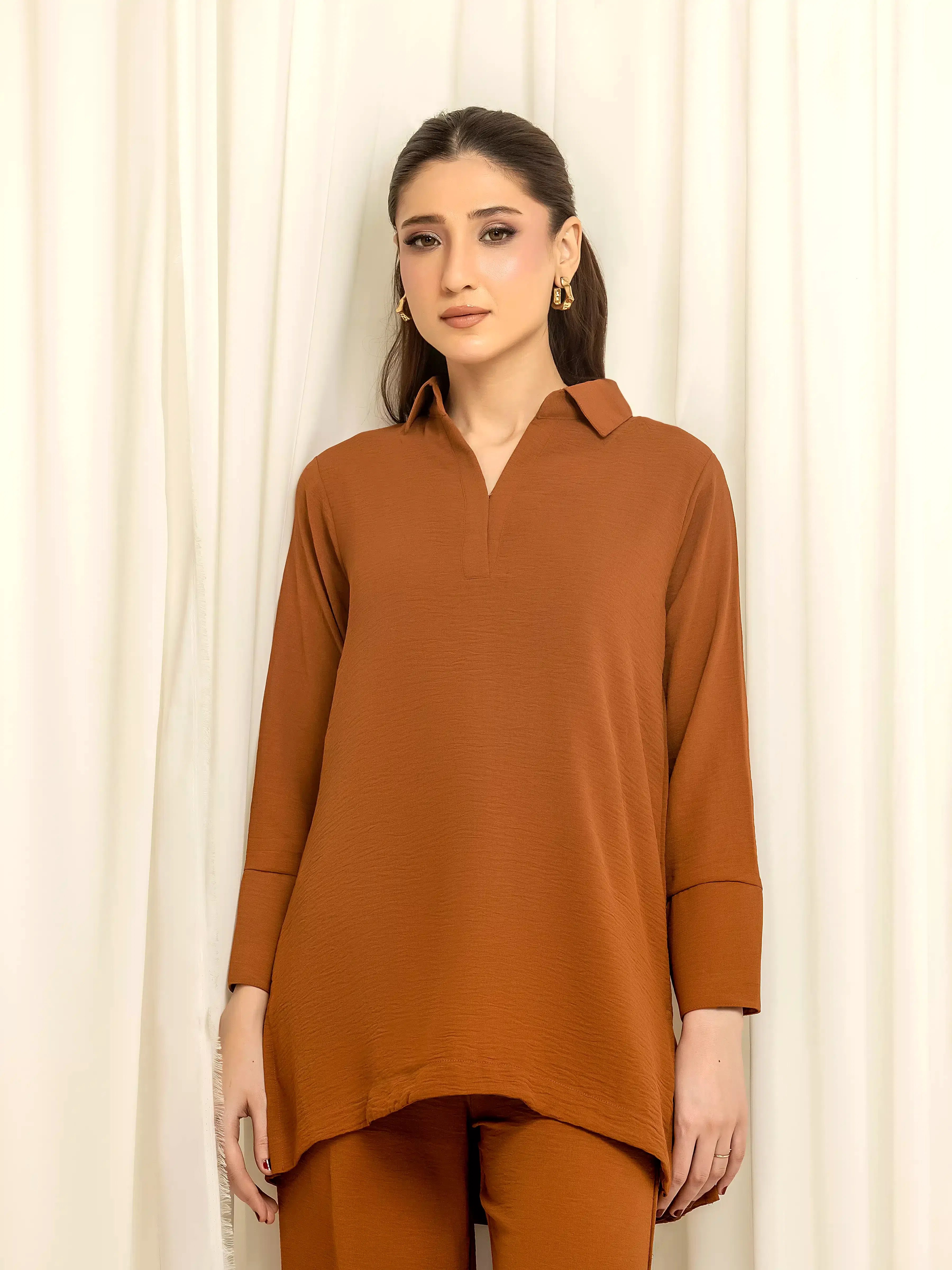 Pret Solid Crepe Co-Ord Set - EWTKS6-86117ST - Image 2