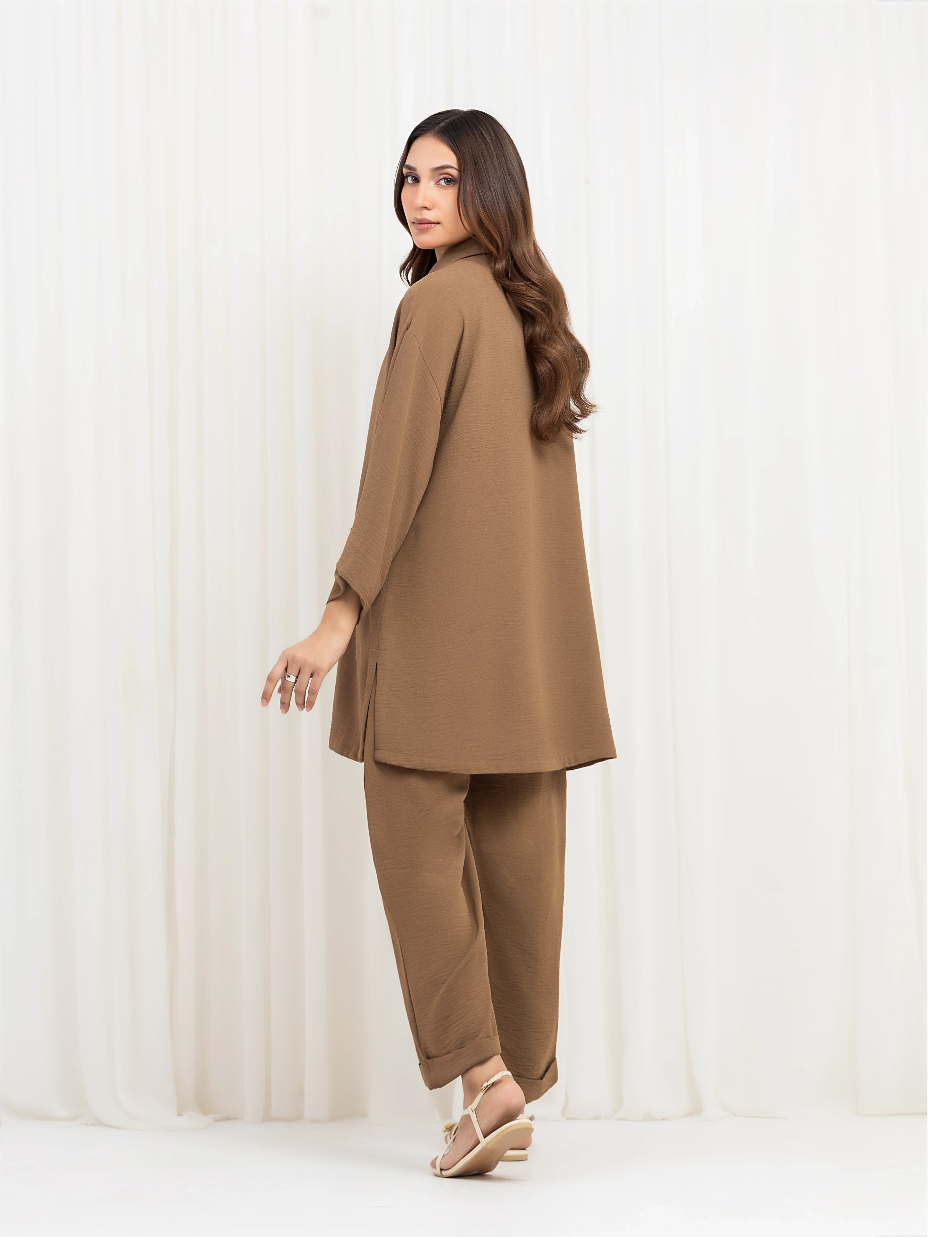 Pret Solid Crepe Co-Ord Set - EWTKS6-86118ST - Image 6