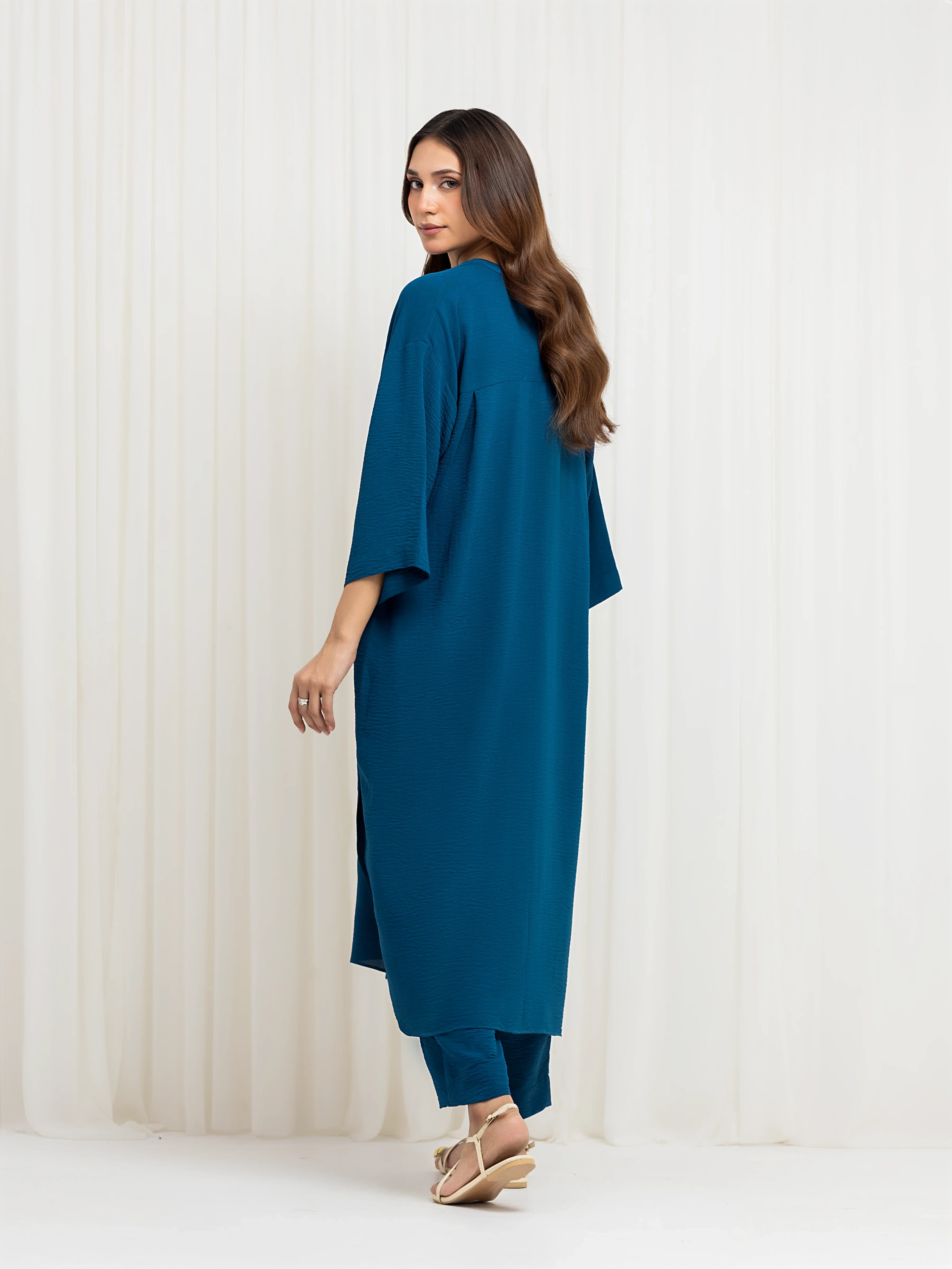 Pret Solid Crepe Co-Ord Set - EWTKS6-86119ST - Image 6
