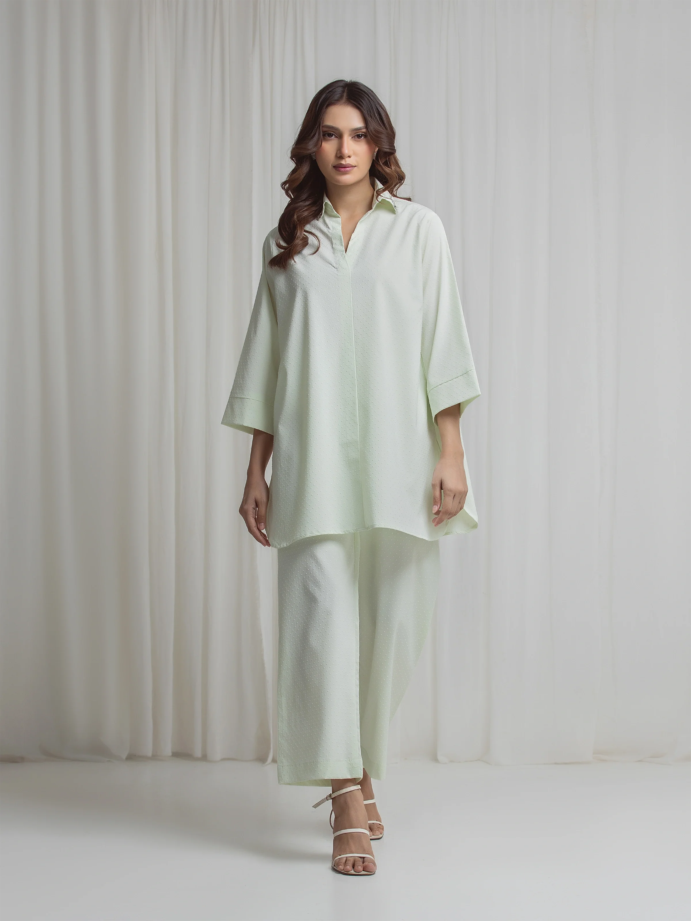 Pret Solid Co-Ord Set - EWTKS6-86252ST - Image 2