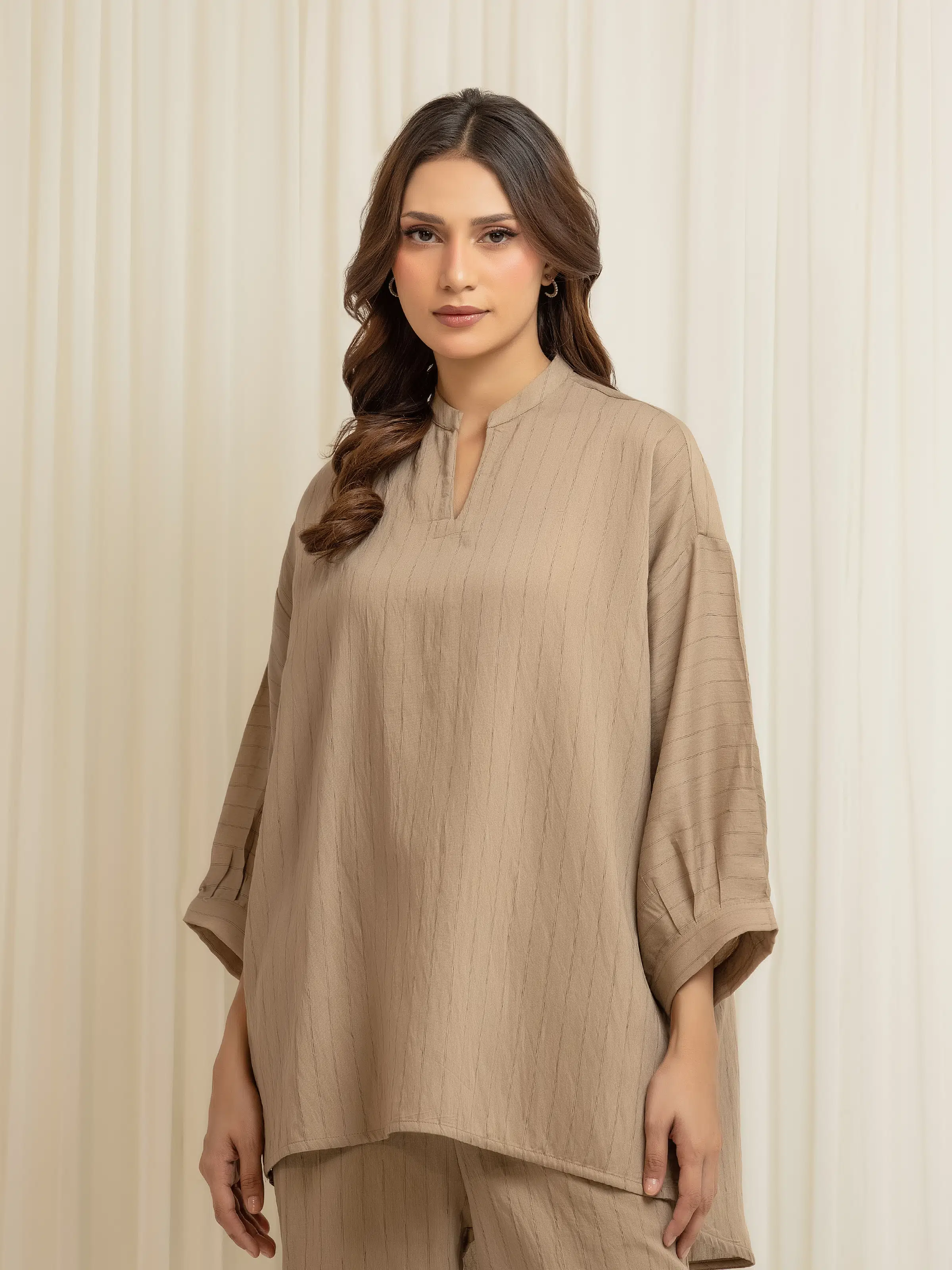 Pret Solid Viscose Co-Ord Set - EWTKS6-86254ST - Image 2