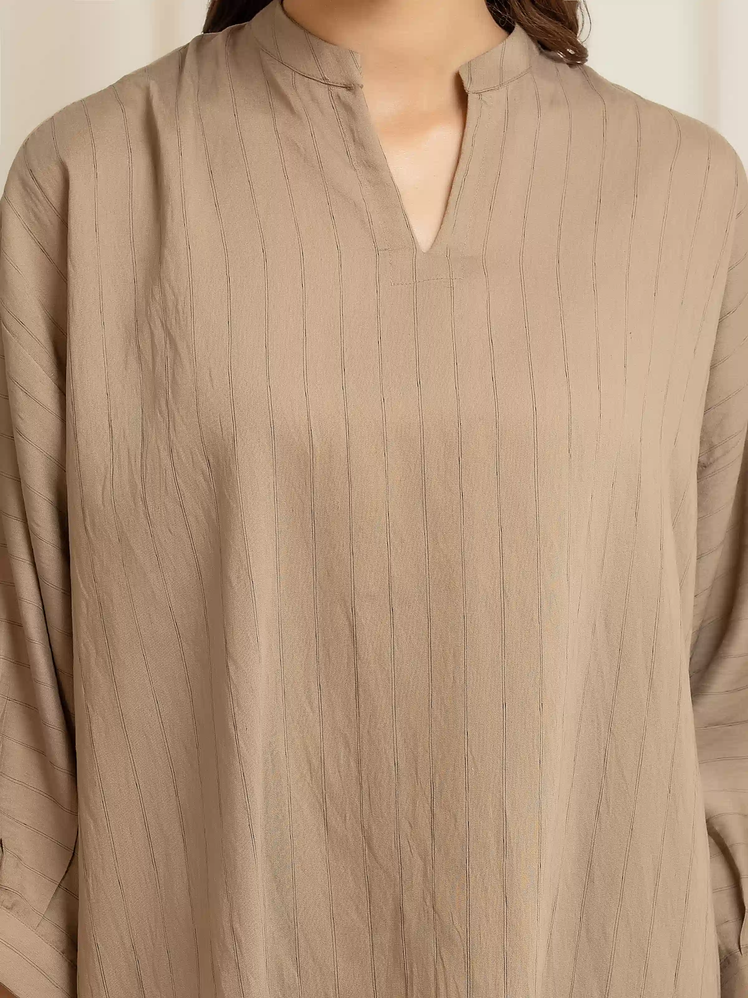 Pret Solid Viscose Co-Ord Set - EWTKS6-86254ST - Image 3