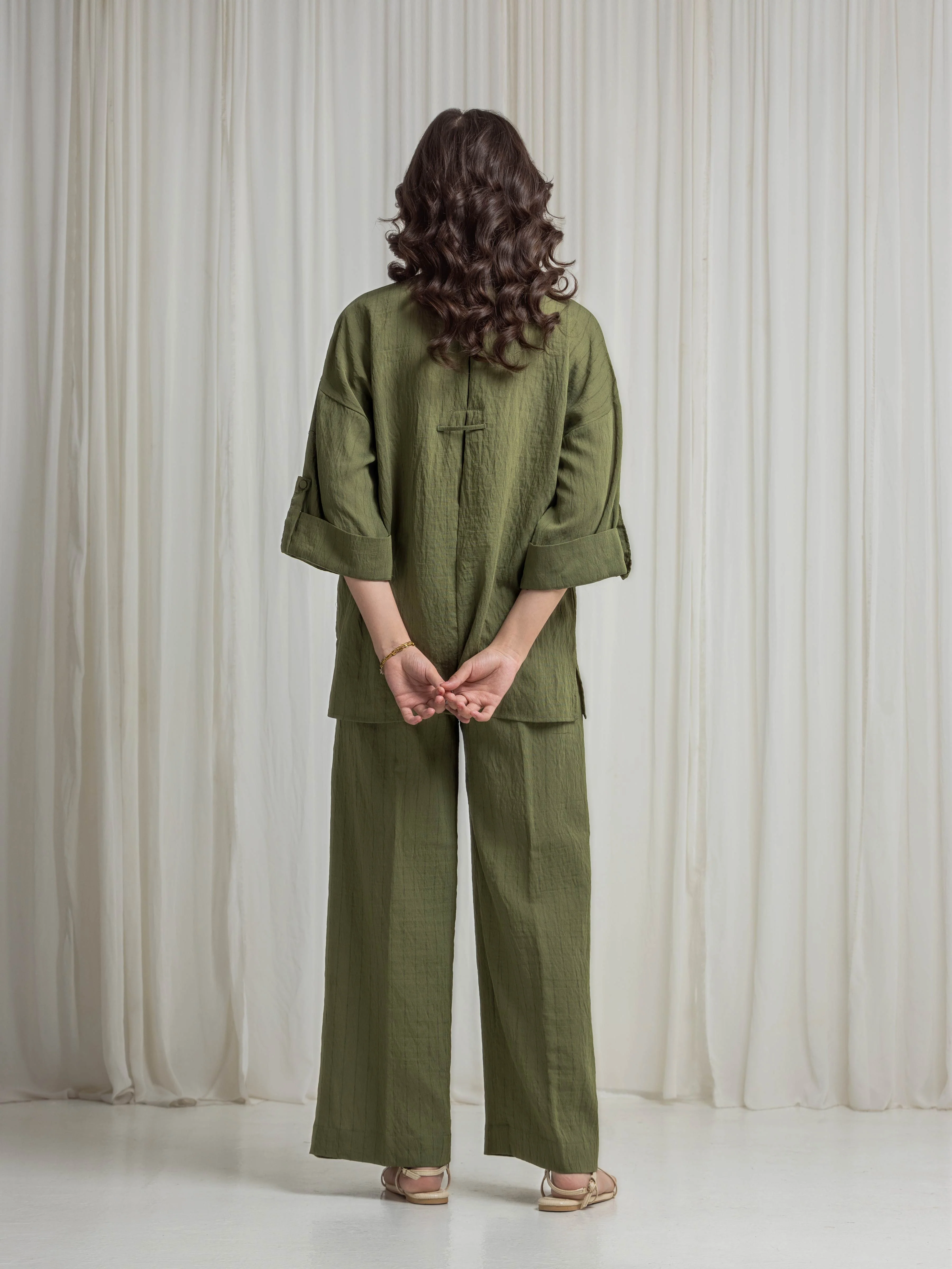 Pret Solid Viscose Co-Ord Set - EWTKS6-86255ST - Image 6