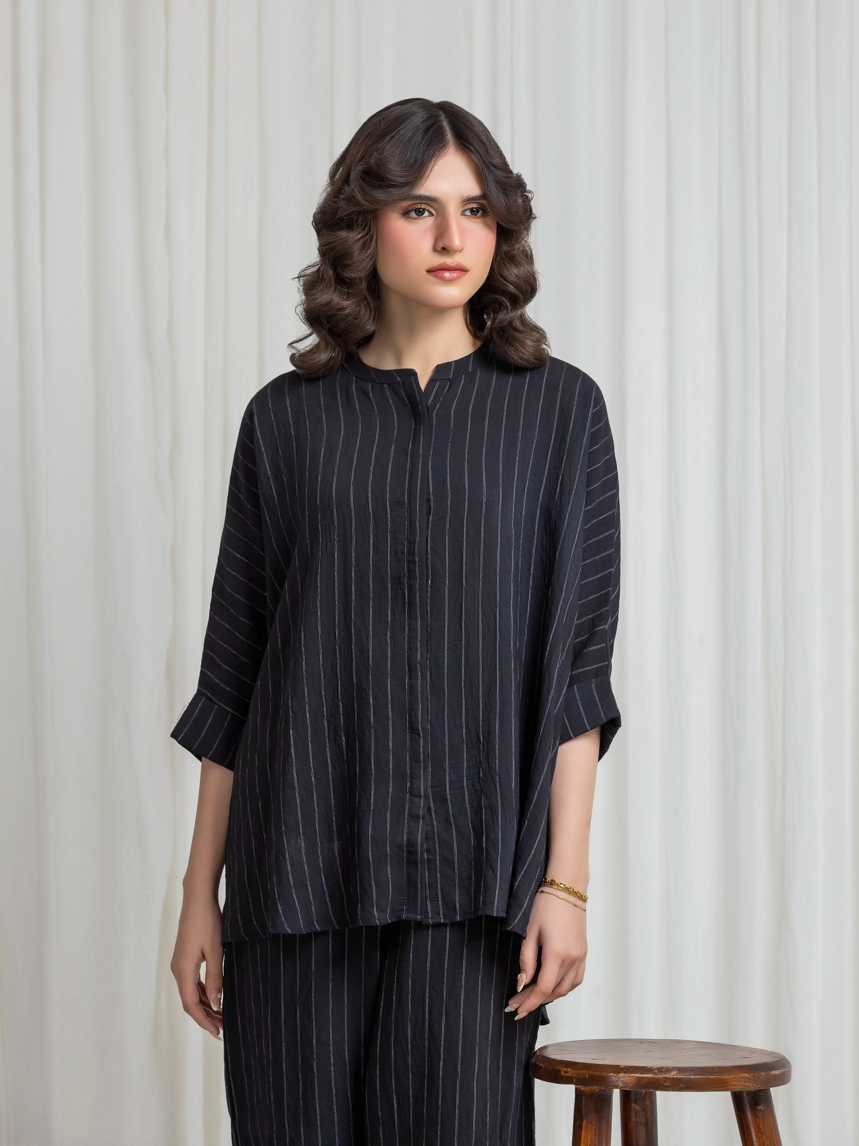 Pret Solid Viscose Co-Ord Set - EWTKS6-86256ST - Image 2