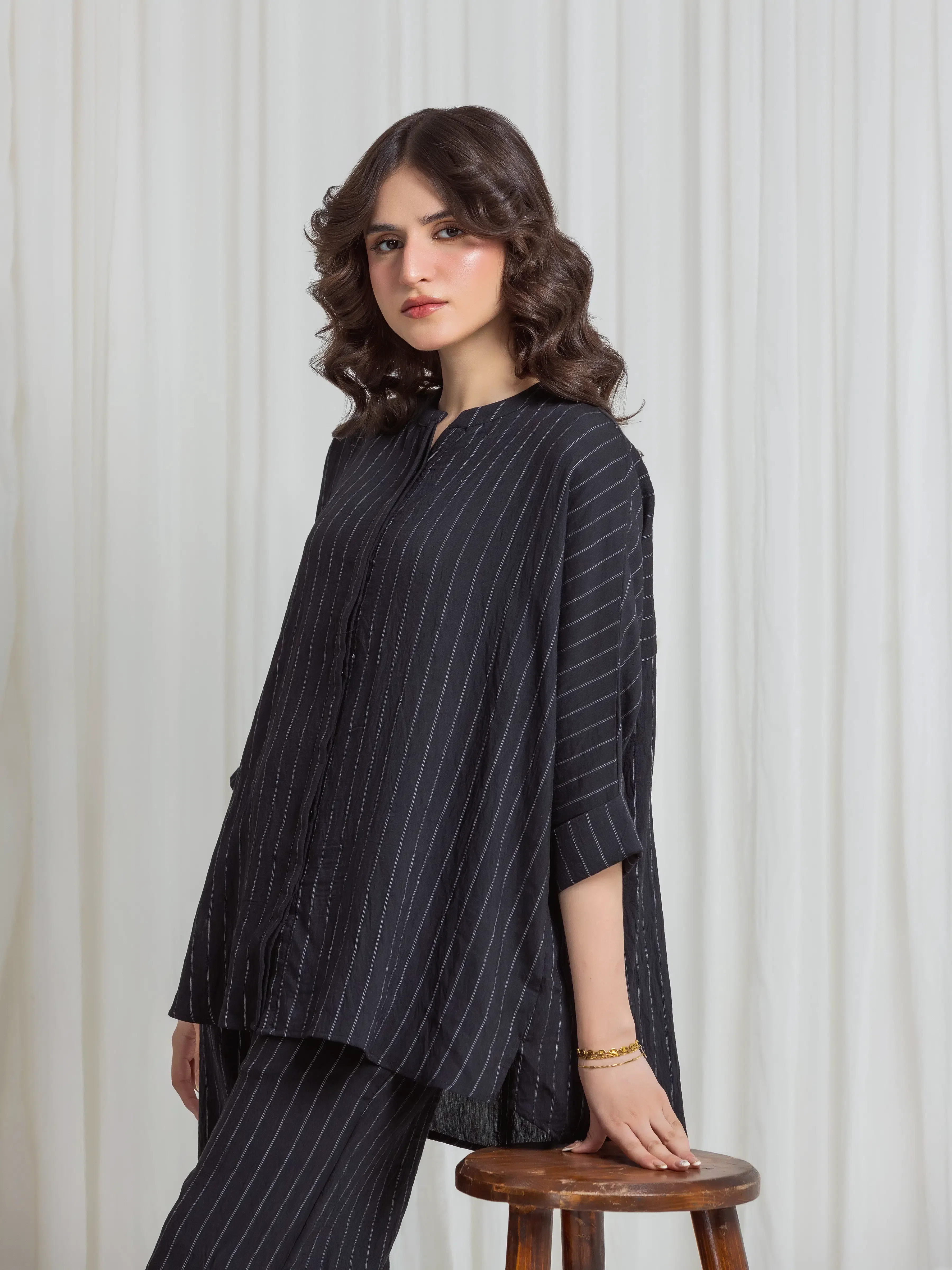 Pret Solid Viscose Co-Ord Set - EWTKS6-86256ST - Image 3