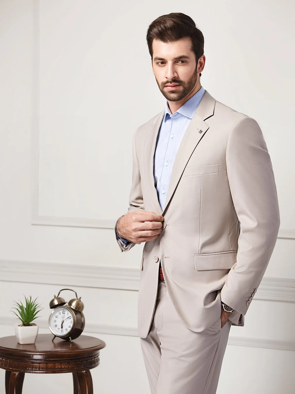 Single Breasted Suit EMTSB17-8097 - Image 2