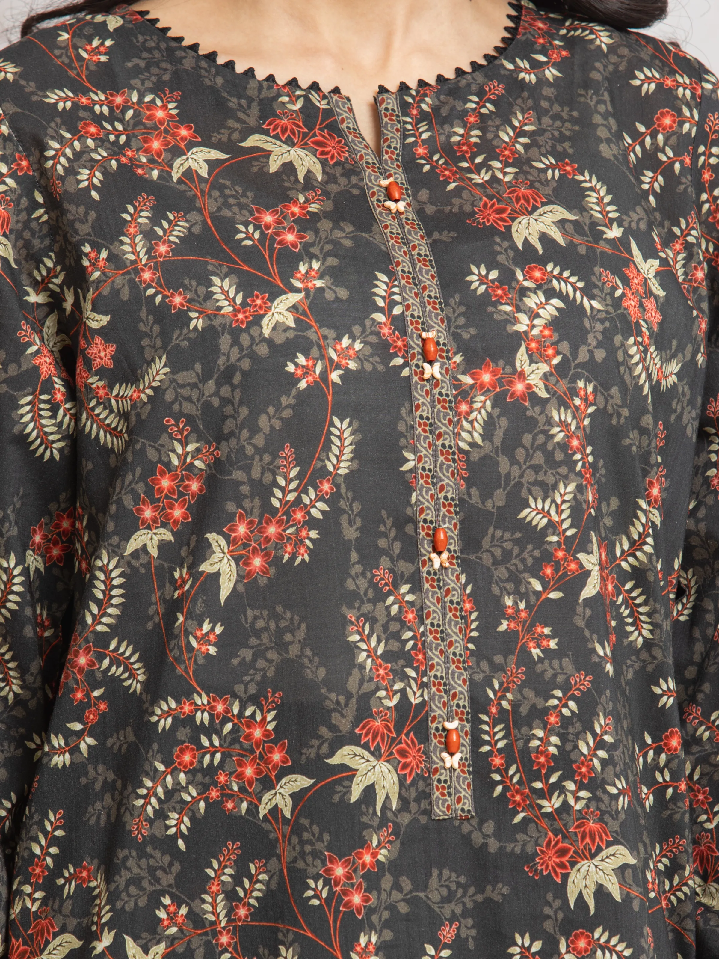 Unstitched Printed Cambric Suit - EWU24A2-29636-3P - Image 3