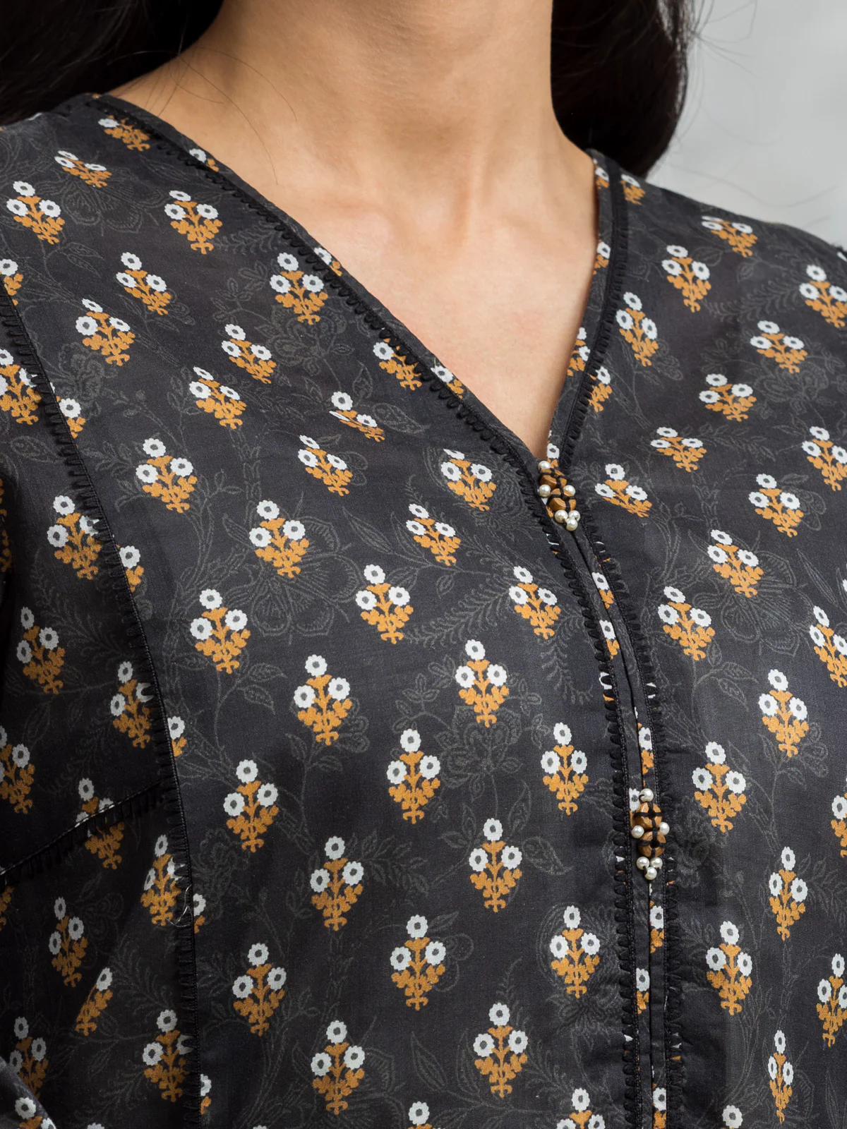 Unstitched Printed Lawn Suit - EWU24A1-29482-3P - Image 2