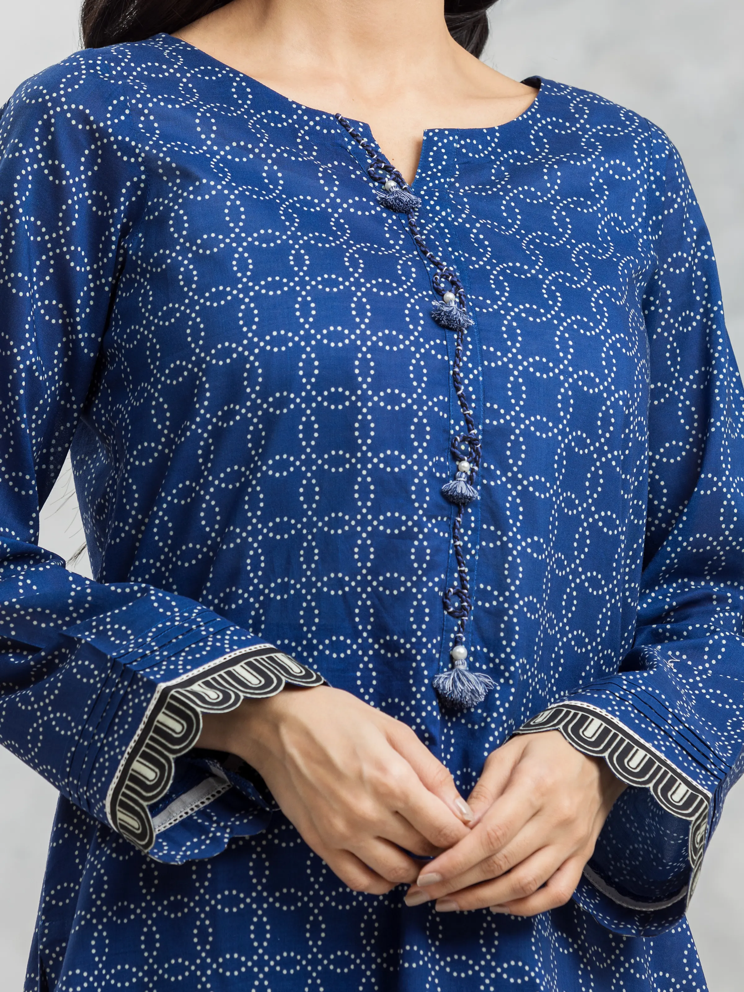 Unstitched Printed Cambric Suit - EWU24A2-28384-3P - Image 4