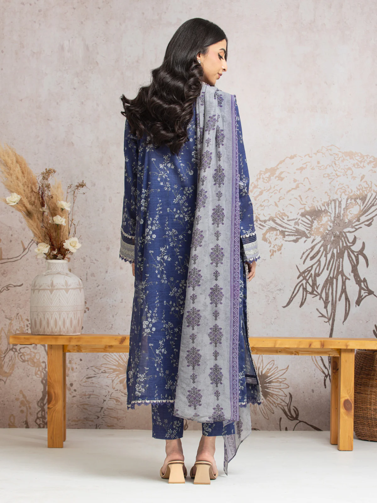 Unstitched Printed Cambric Suit - EWU24M2-019 - Image 6