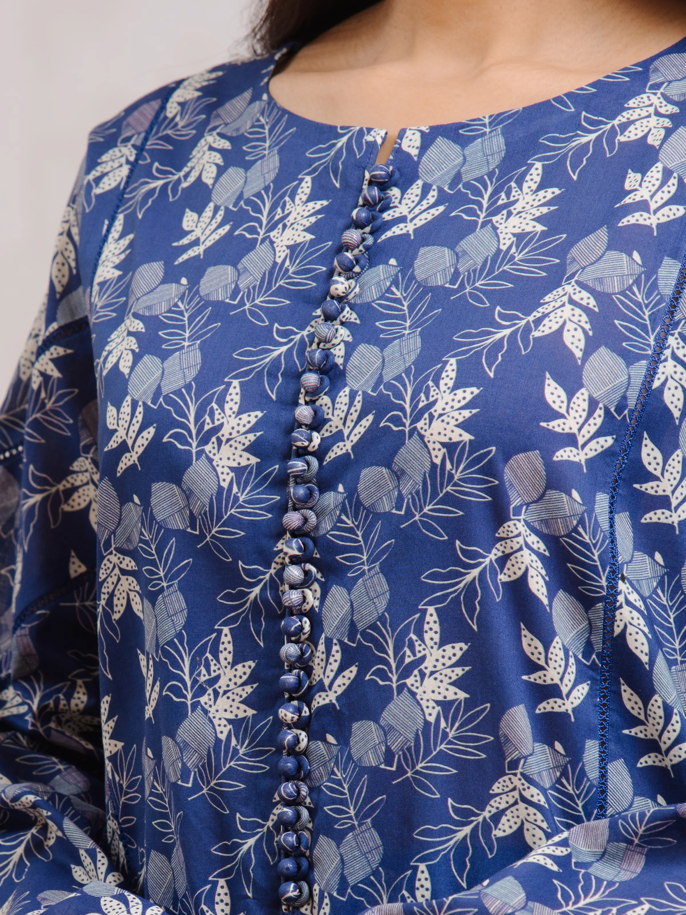 Unstitched Printed Khaddar Suit - EWU24A3-29800-3P - Image 3