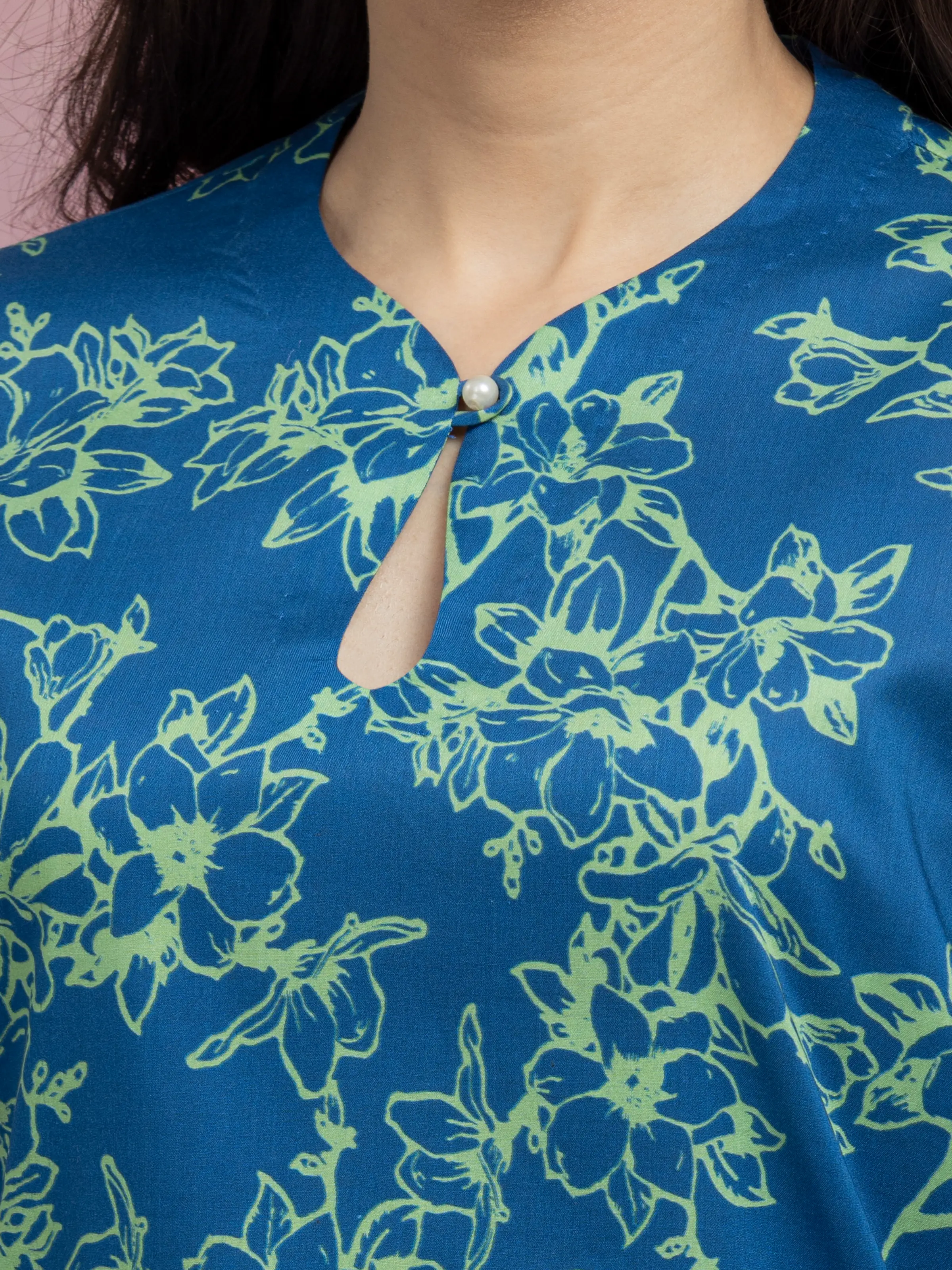 Unstitched Printed Lawn Shirt Trouser - EWU5A1-35421ST - Image 4