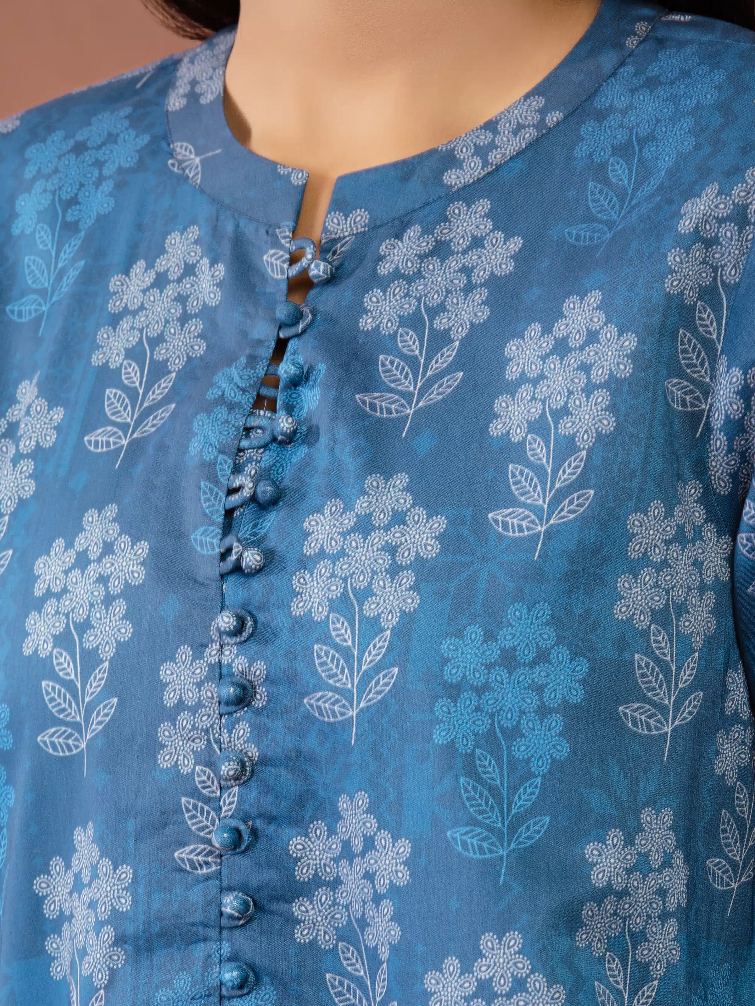 Unstitched Printed Lawn Suit - EWU5A1-35278-3P - Image 3