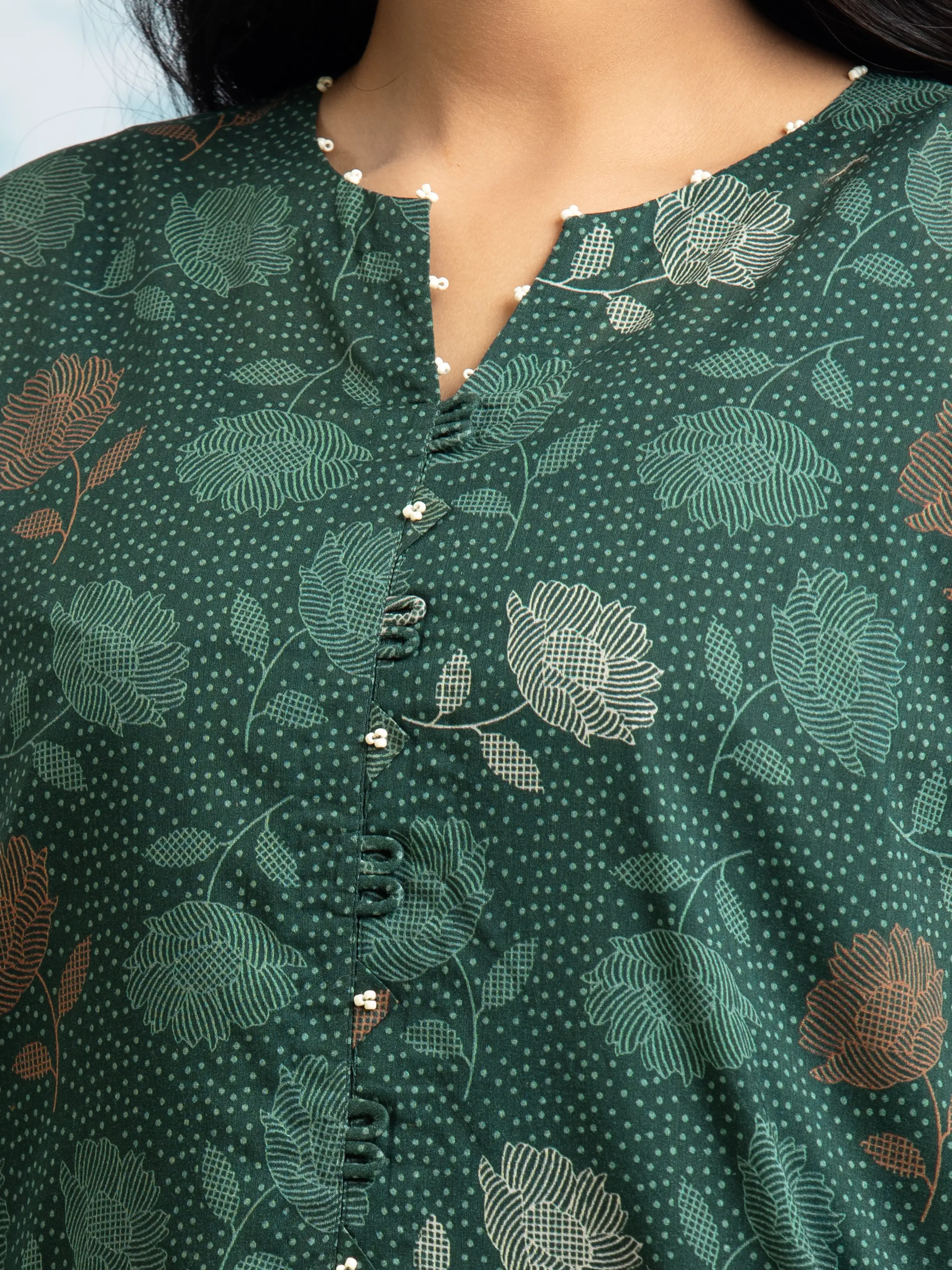 Unstitched Printed Khaddar Suit - EWU24A3-29712-3P - Image 5