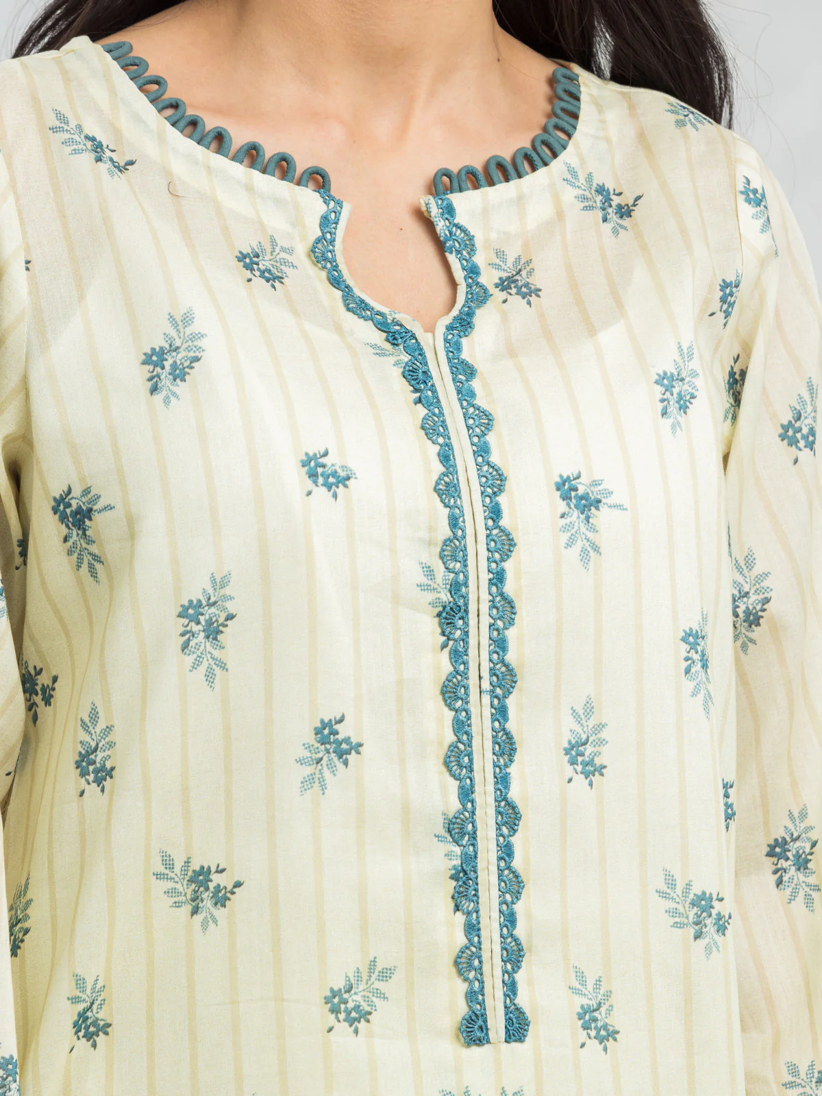 Unstitched Printed Lawn Shirt Dupatta - EWU24A1-29471SD - Image 3