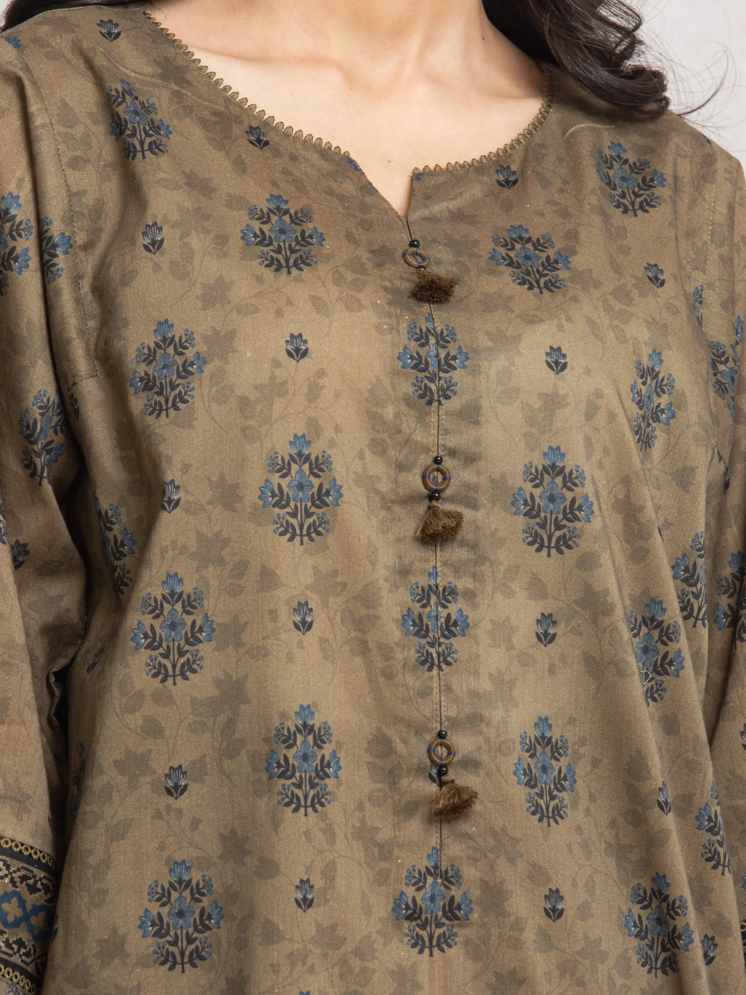 Unstitched Printed Cambric Suit - EWU24M2-013 - Image 3