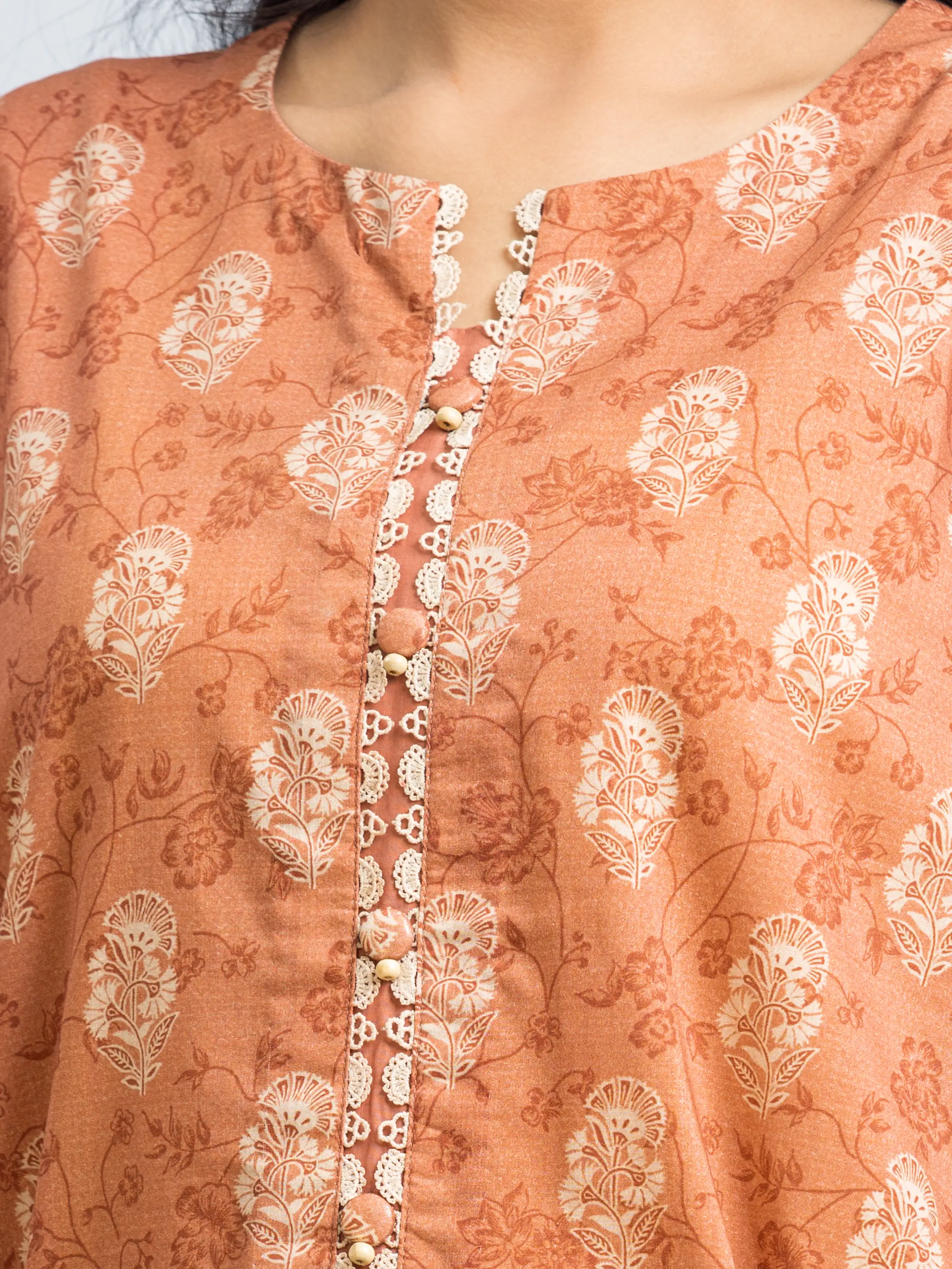 Unstitched Printed Khaddar Suit - EWU24A3-29644-3P - Image 4