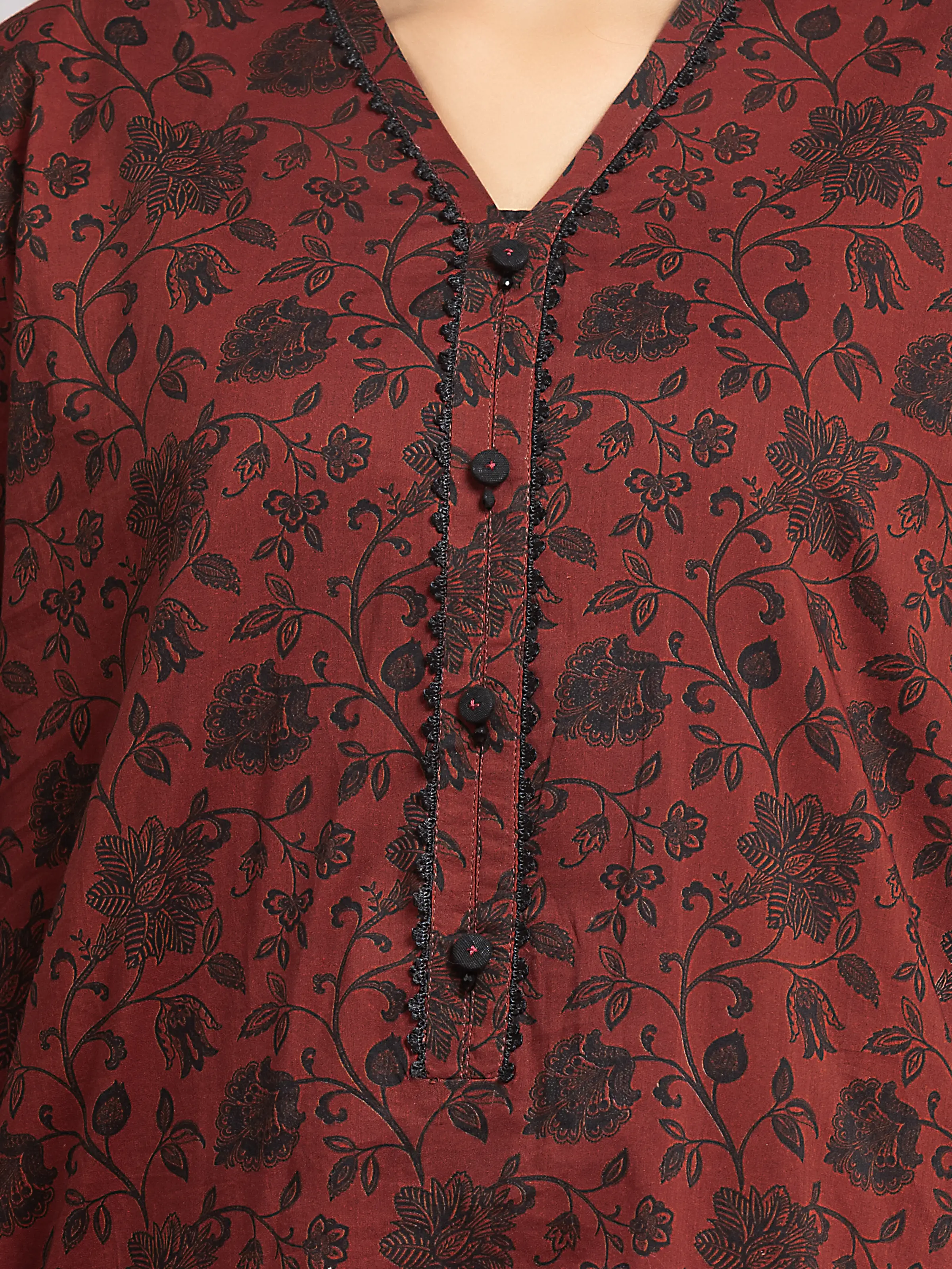 Unstitched Printed Khaddar Suit - EWU24A3-29611-3P - Image 5