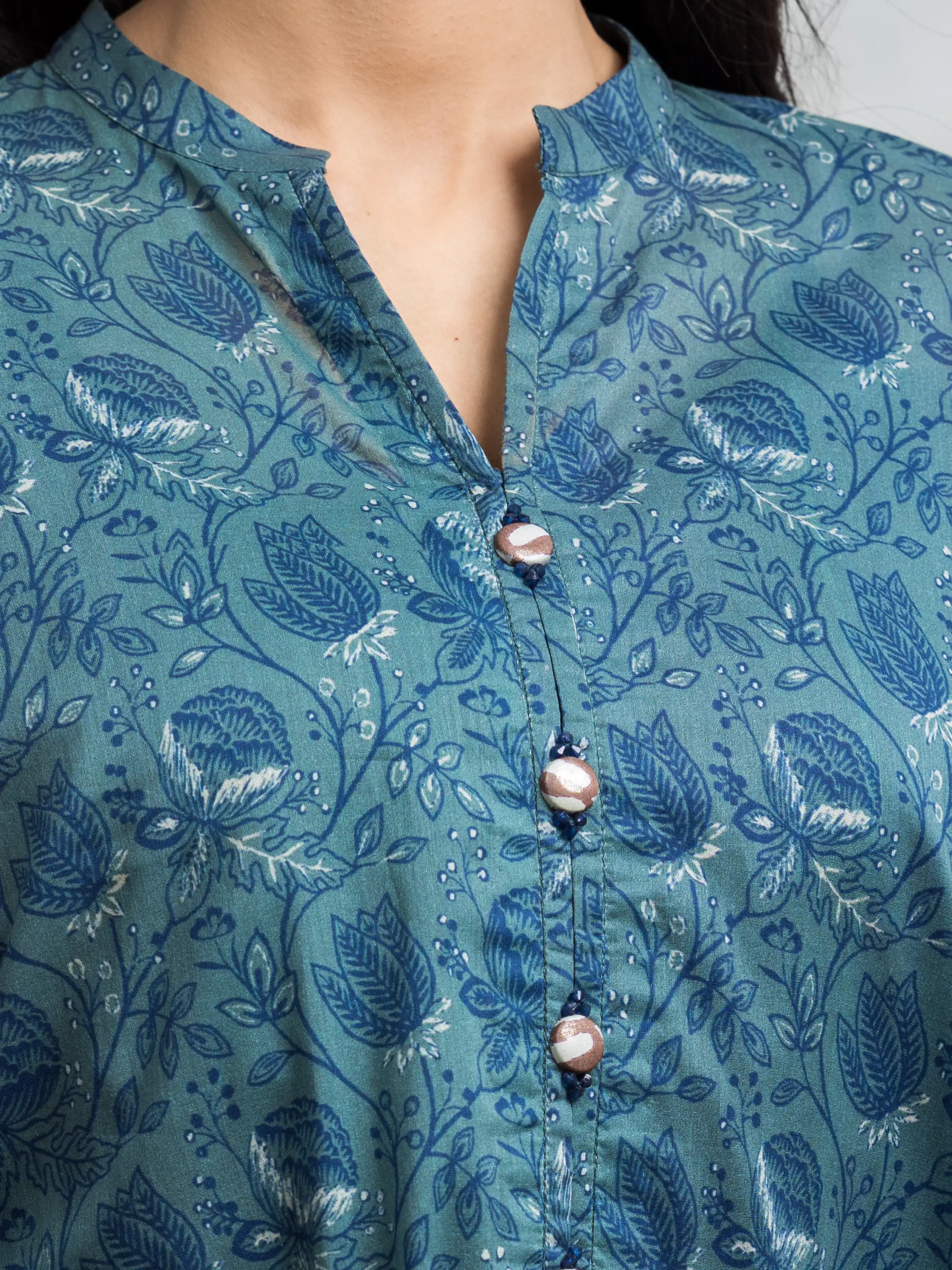 Unstitched Printed Cambric Shirt Trouser - EWU24A2-28227ST - Image 3