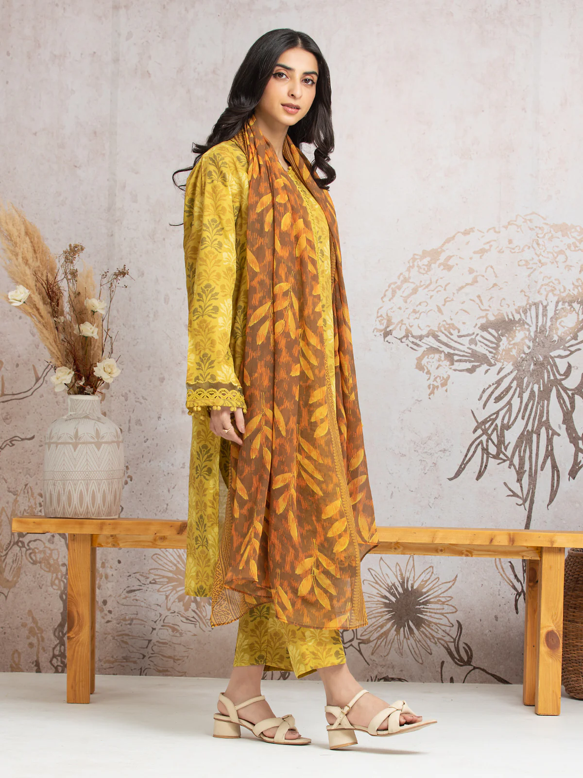 Unstitched Printed Cambric Suit - EWU24M2-007 - Image 3