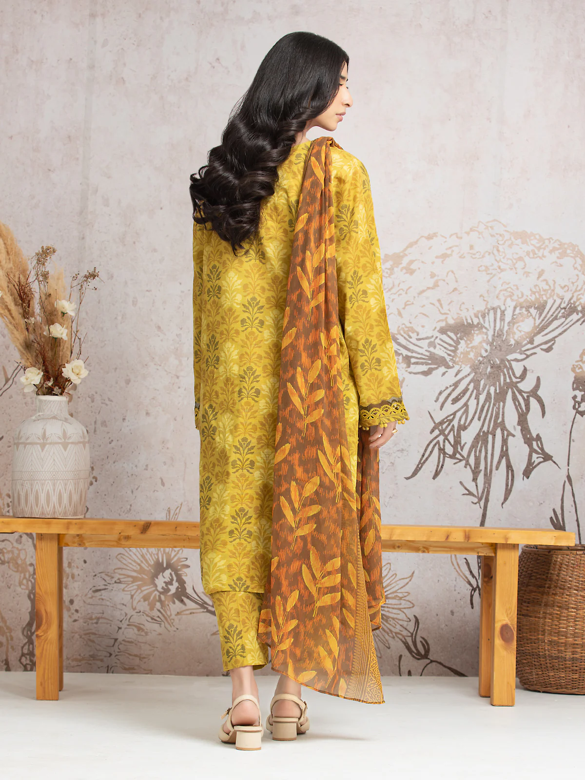 Unstitched Printed Cambric Suit - EWU24M2-007 - Image 4