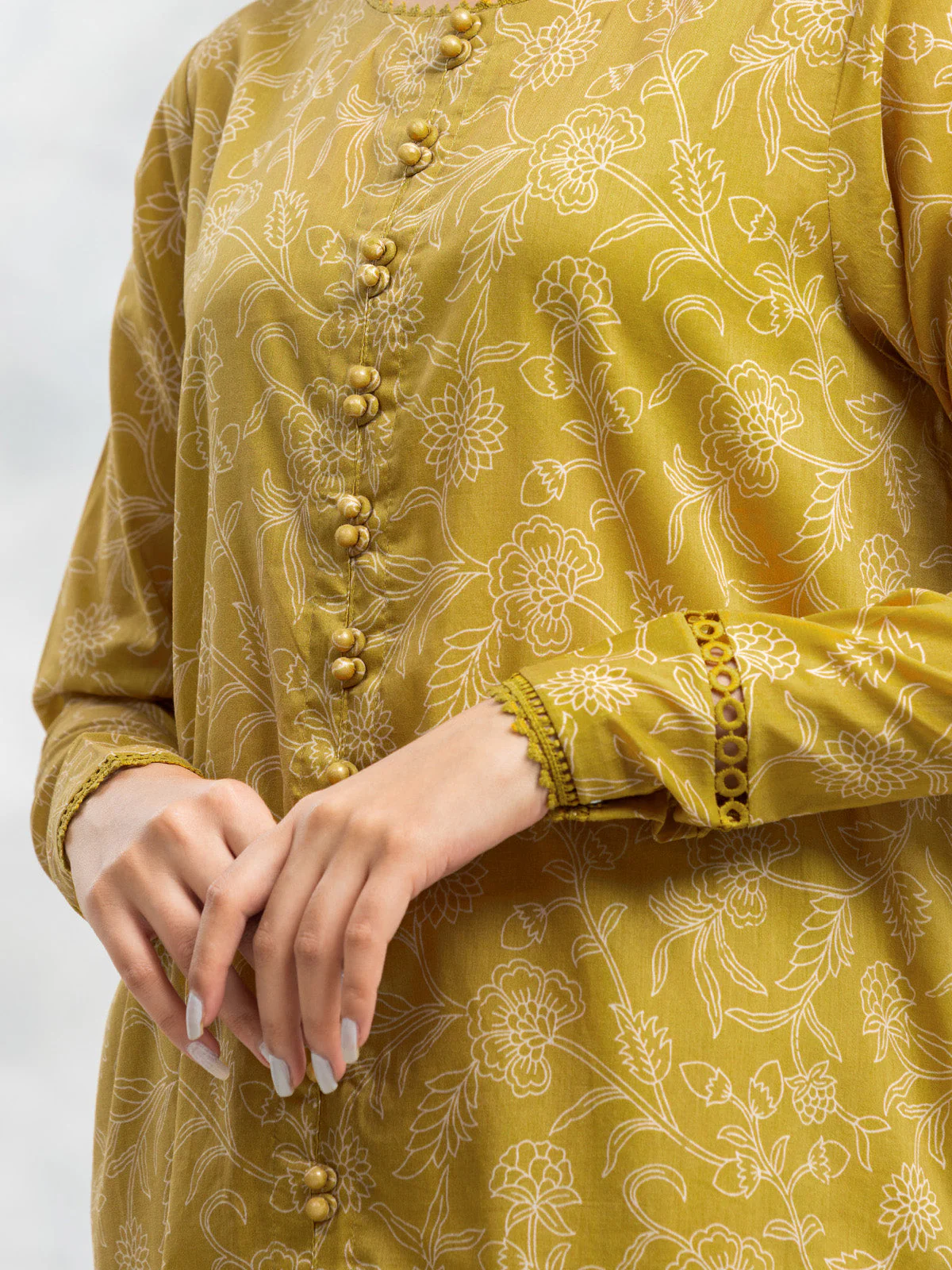 Unstitched Printed Viscose Shirt - EWU24A4-29109S - Image 4