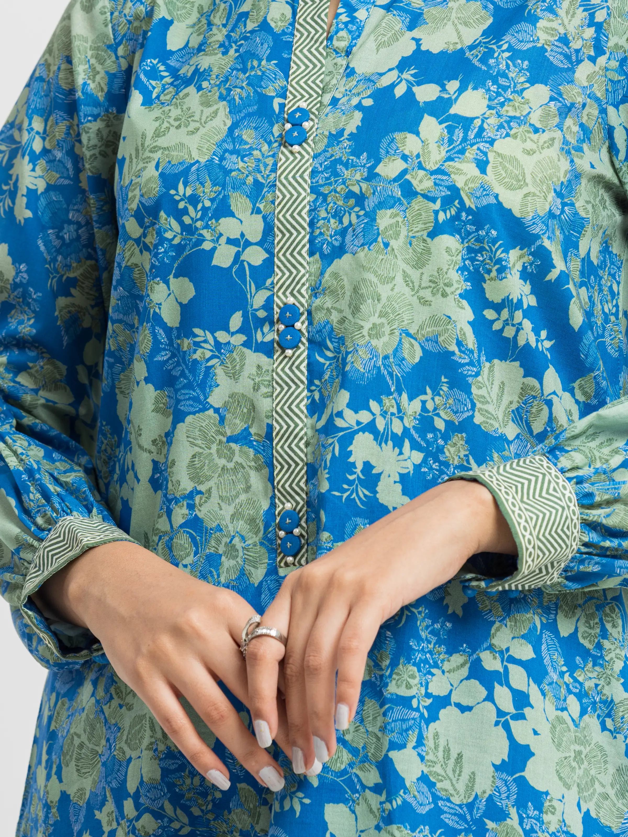 Unstitched Printed Cambric Suit - EWU24A2-28555-3P - Image 4