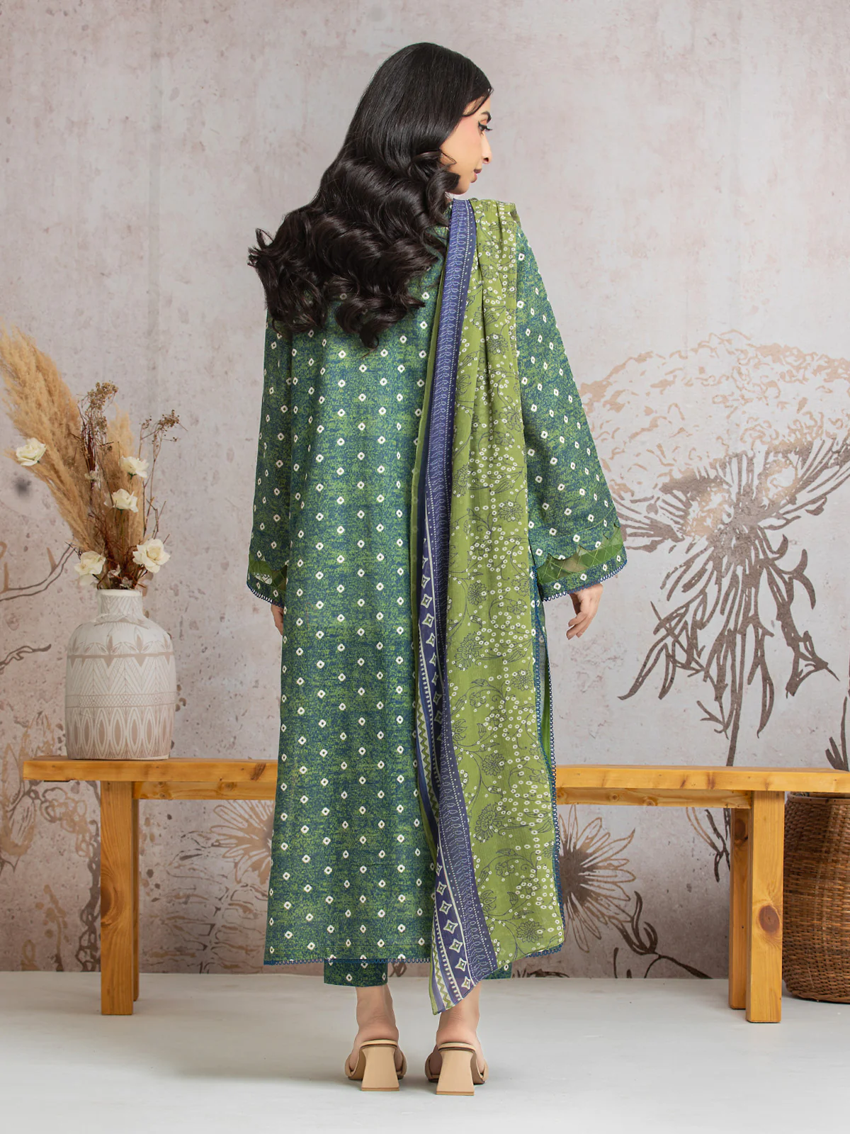 Unstitched Printed Cambric Suit - EWU24M2-008 - Image 2