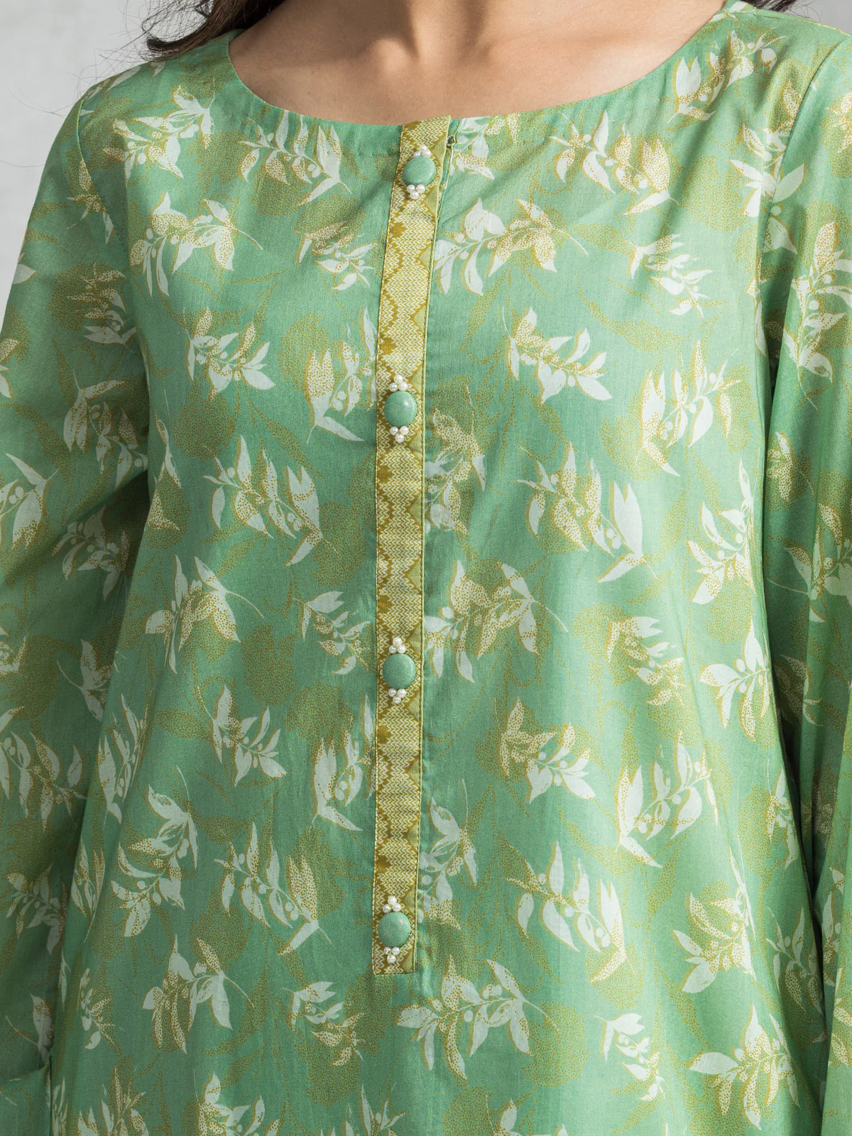 Unstitched Printed Lawn Shirt Dupatta - EWU24A1-28217SD - Image 4