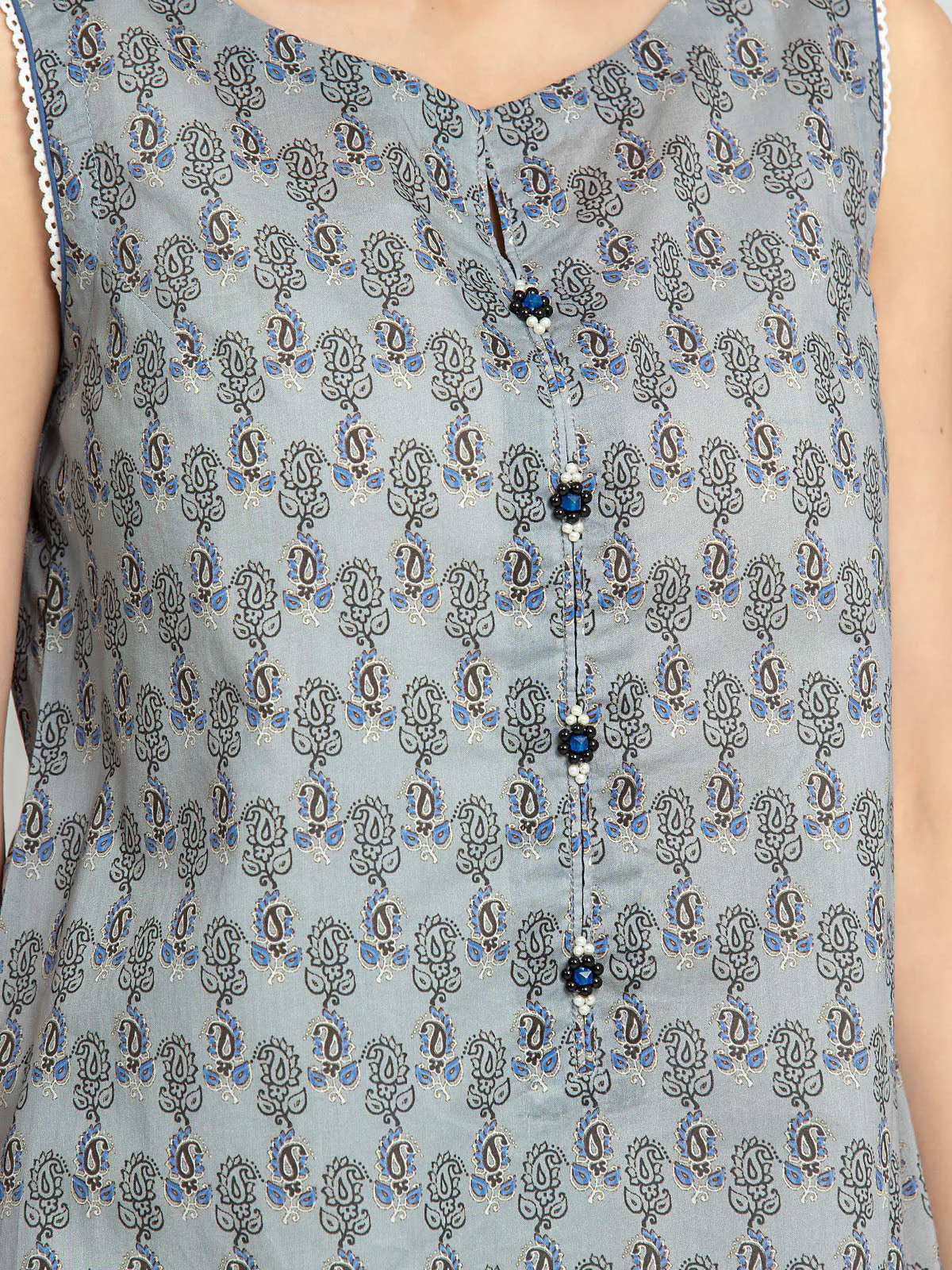 Unstitched Printed Lawn Suit - EWU24A1-28223-3P - Image 2