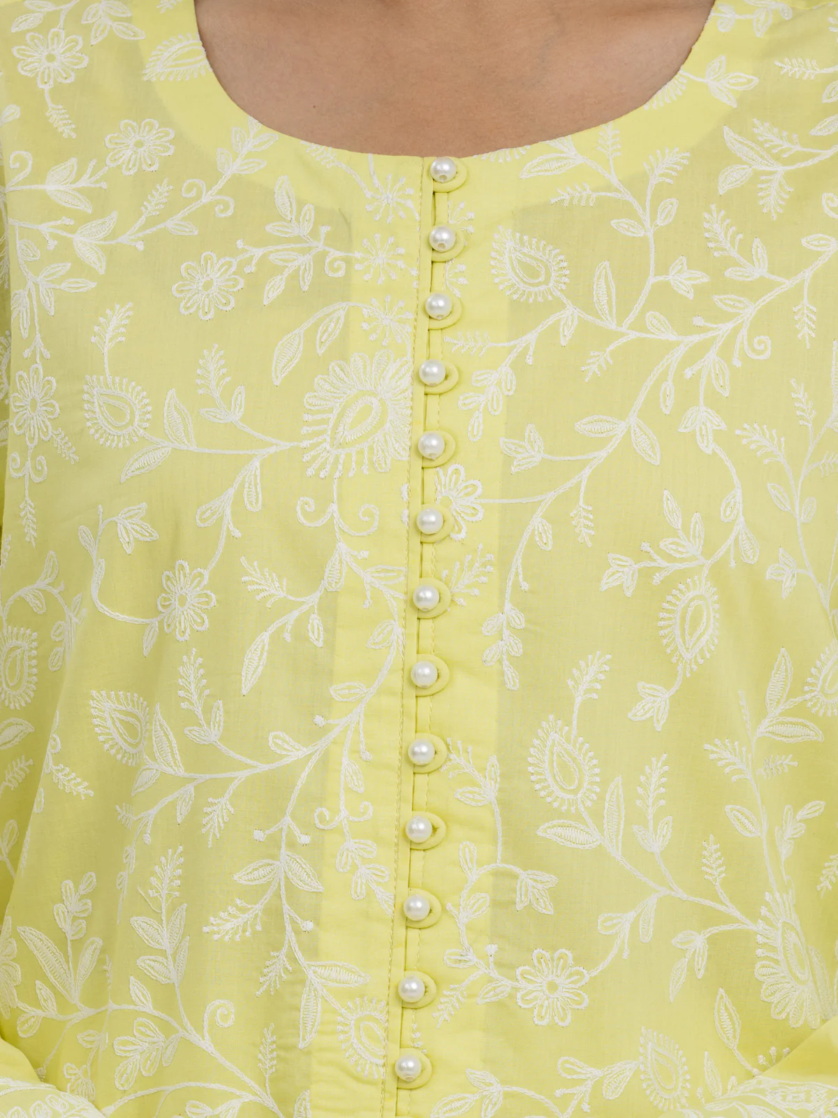 Unstitched Embroidered Cambric Suit - EWU24V2-28628-3P - Image 4