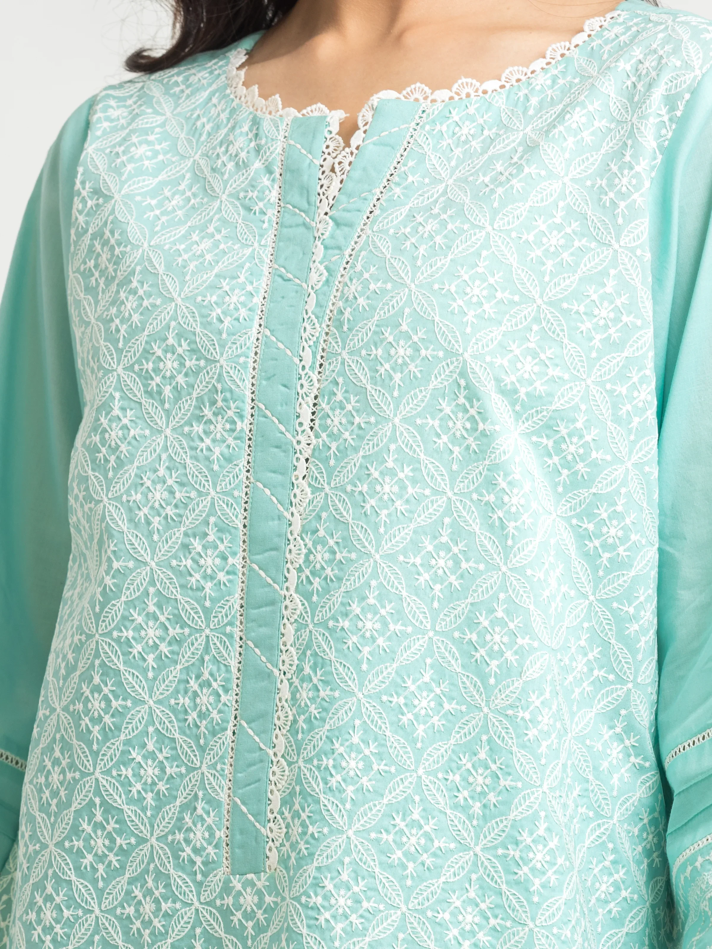 Unstitched Embroidered Cambric Suit - EWU24V2-30143-3P - Image 3