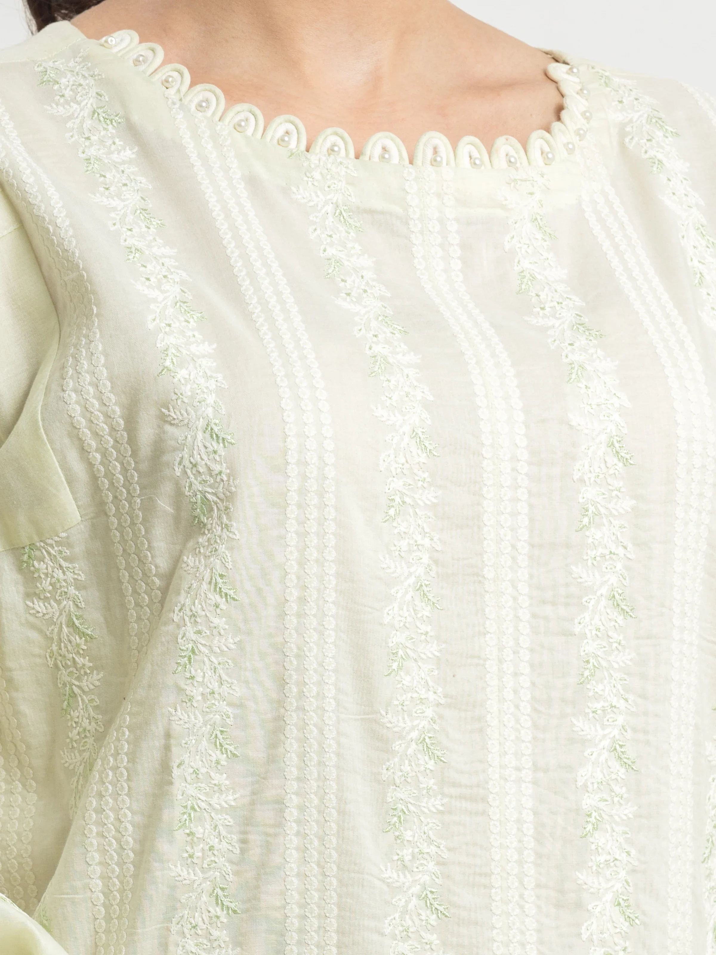 Unstitched Embroidered Cambric Suit - EWU24V2-28625-3P - Image 2