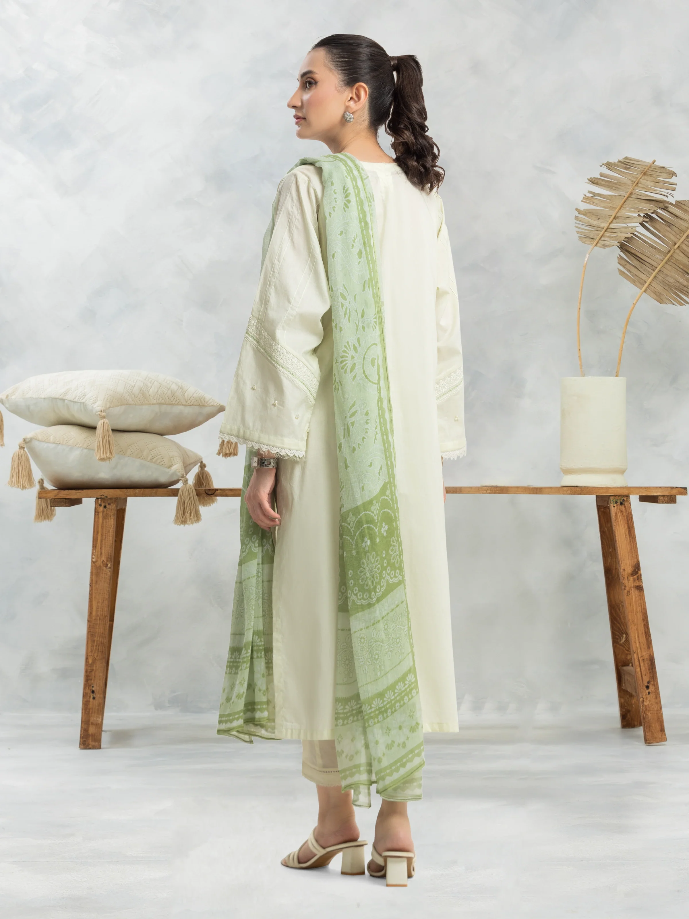Unstitched Embroidered Cambric Suit - EWU24V2-28625-3P - Image 4