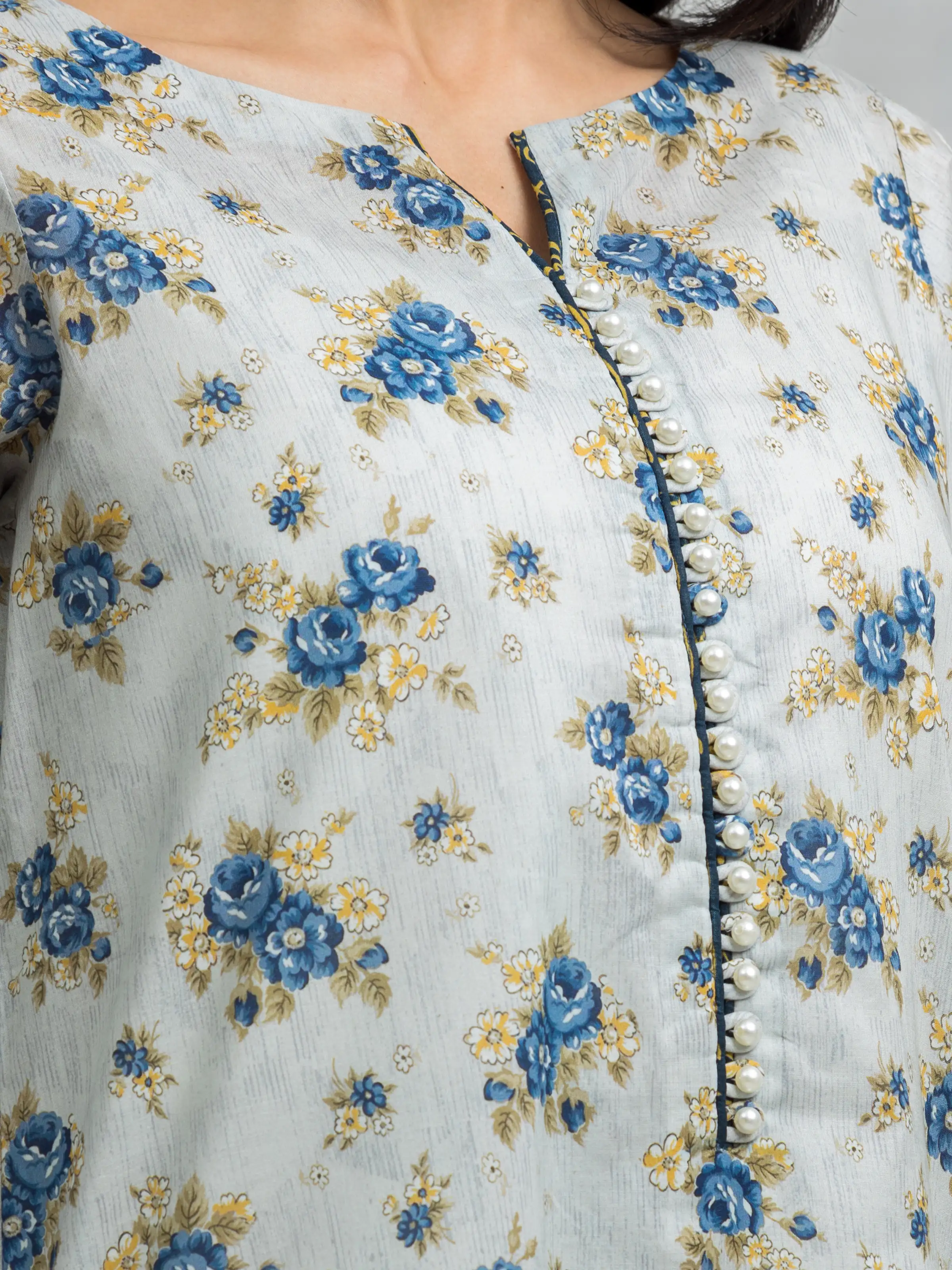 Unstitched Printed Cambric Suit - EWU24A2-28250-3P - Image 3