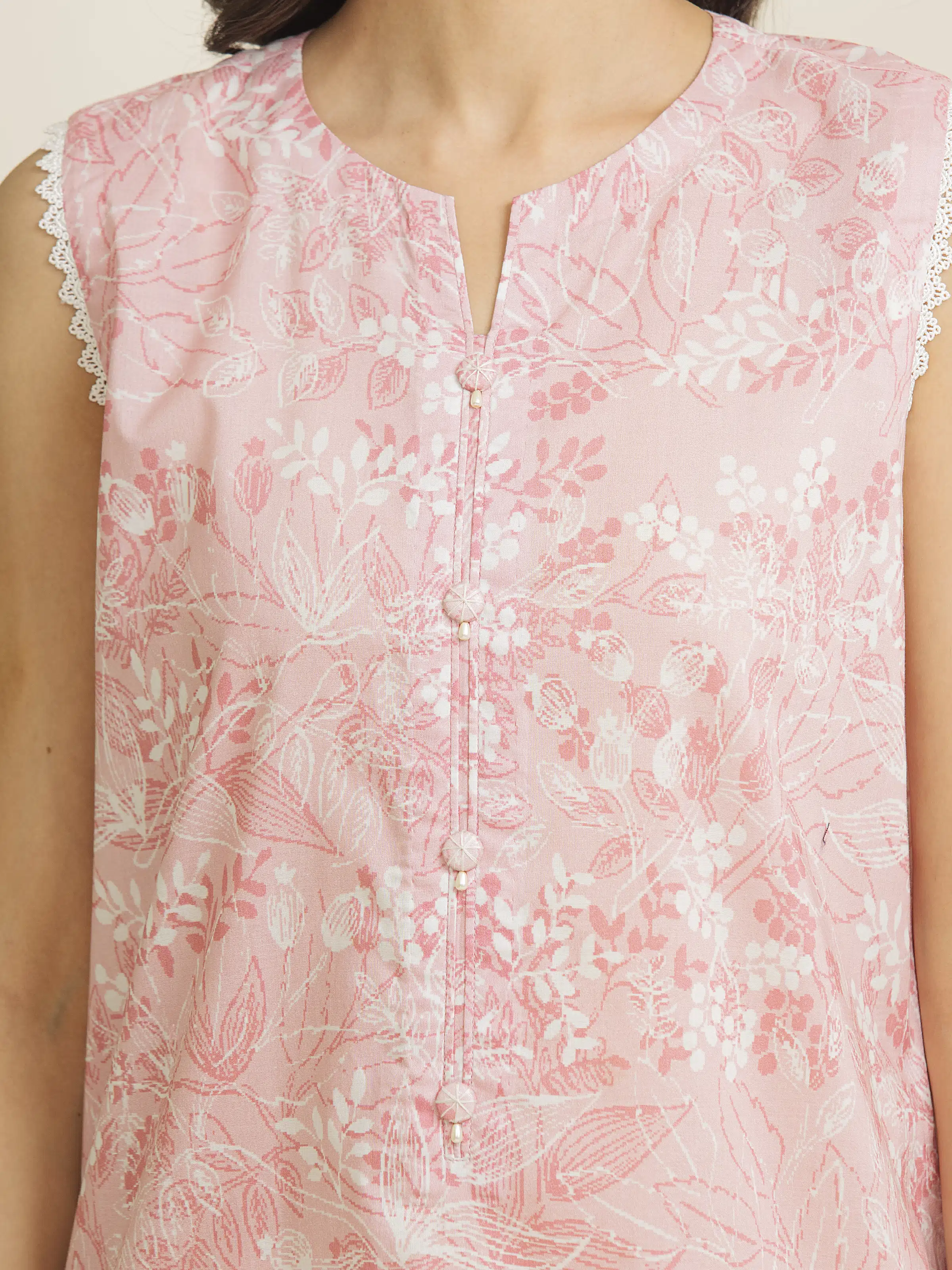 Unstitched Printed Lawn Suit - EWU5A1-35099-3P - Image 5