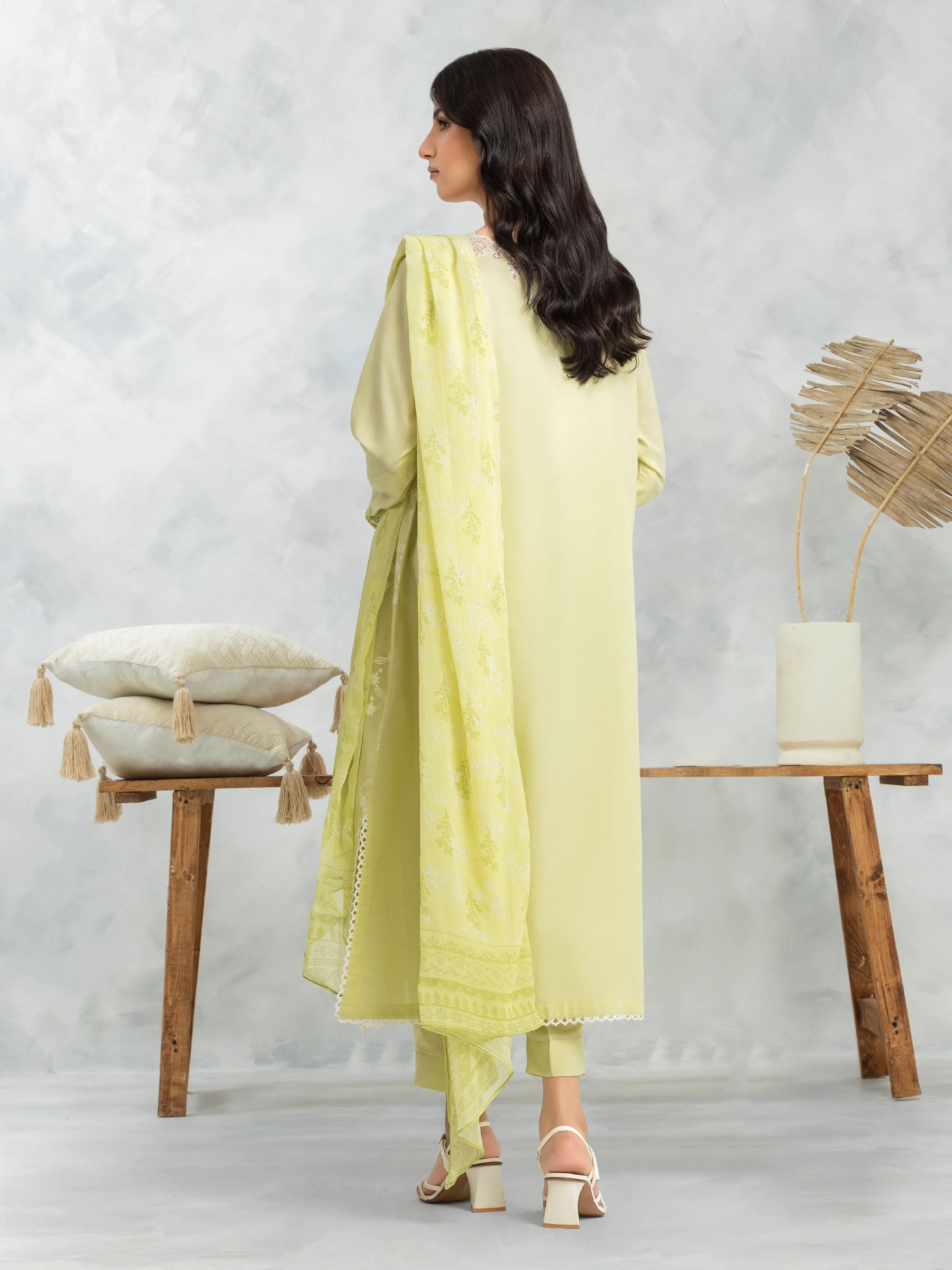 Unstitched Embroidered Cambric Suit - EWU24V2-30144-3P - Image 4