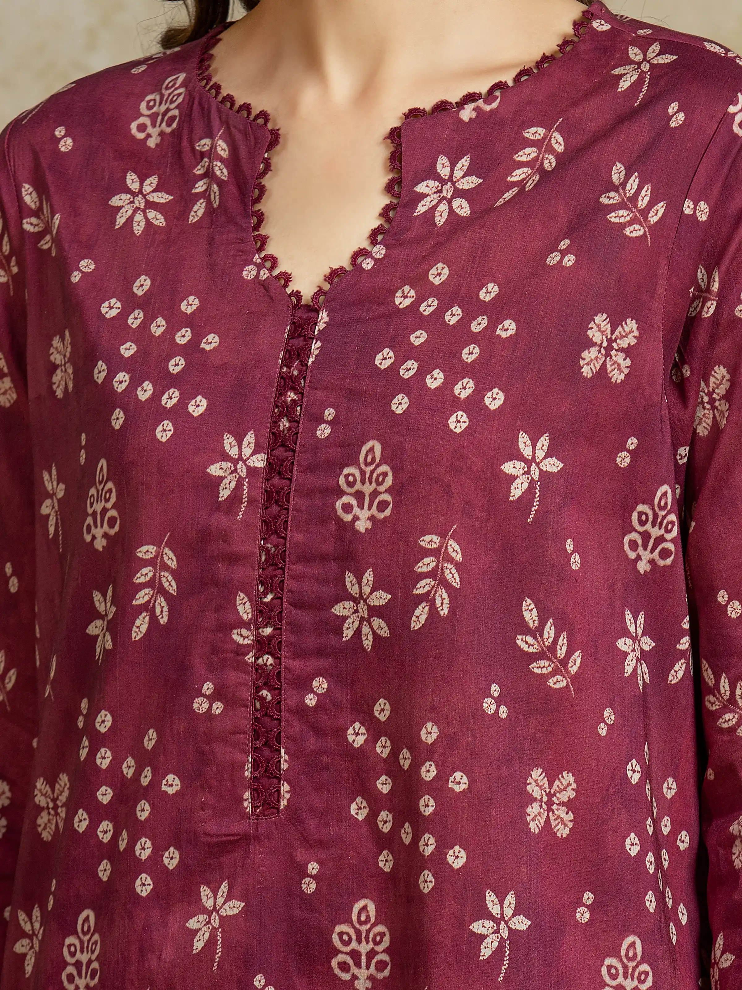 Unstitched Printed Khaddar Suit - EWU5A3-35974-3P - Image 4