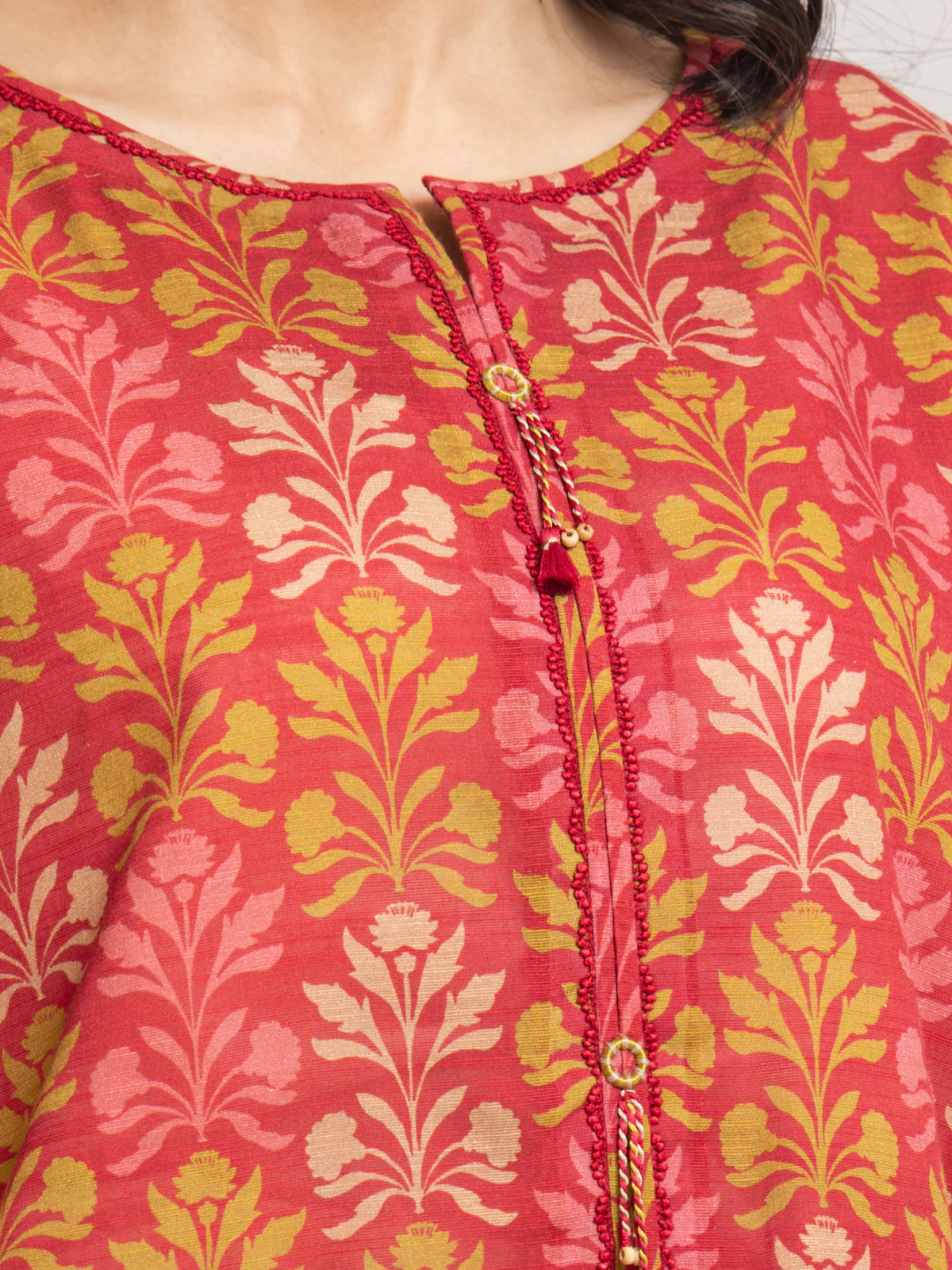 Unstitched Printed Cambric Shirt Trouser - EWU24M2-004ST - Image 3