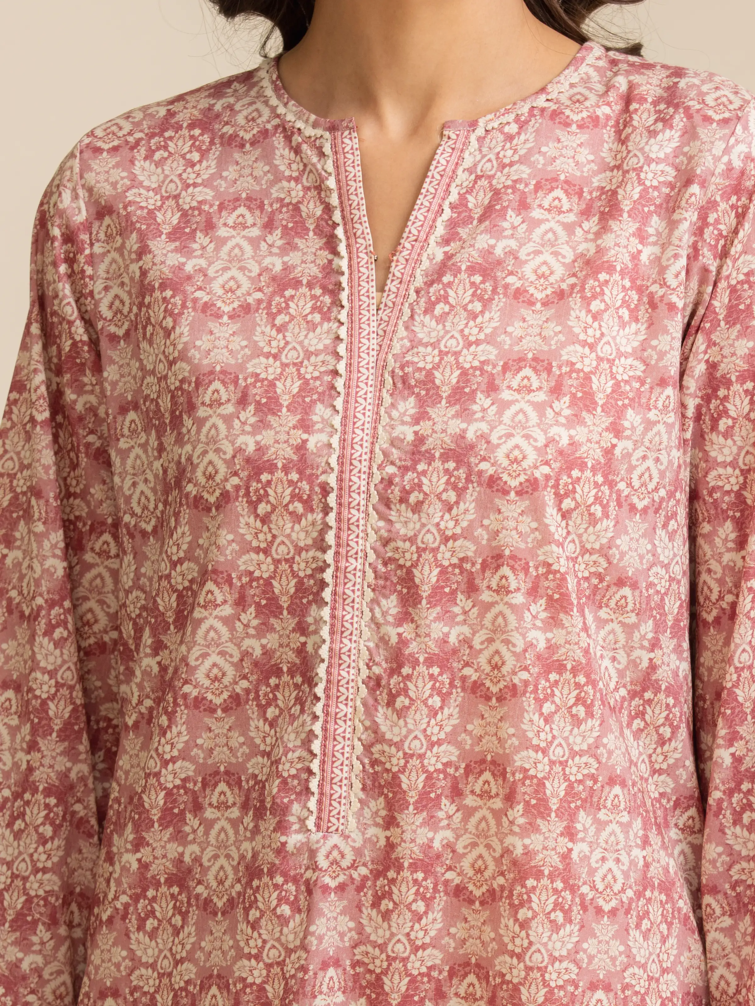 Unstitched Printed Lawn Suit - EWU5A1-35139-3P - Image 5