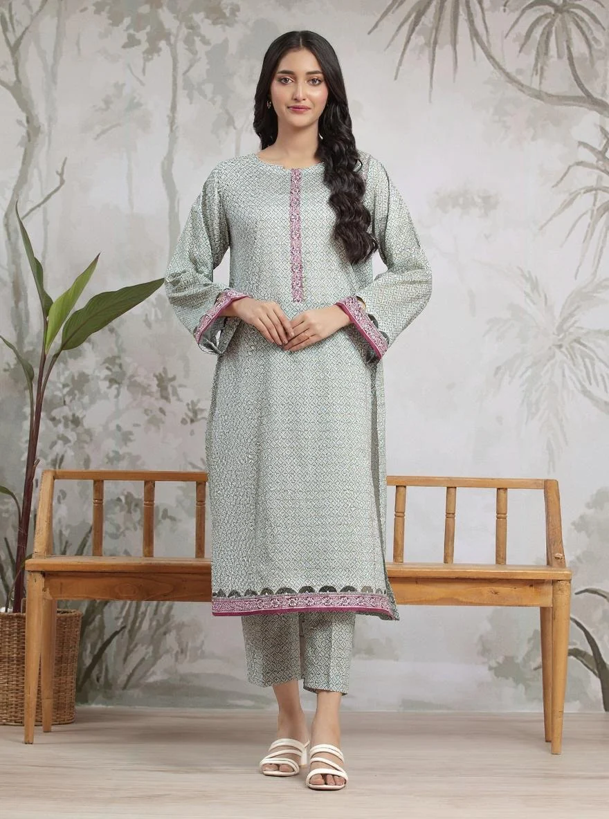 Unstitched Printed Khaddar Shirt - EWU24A3-29801S