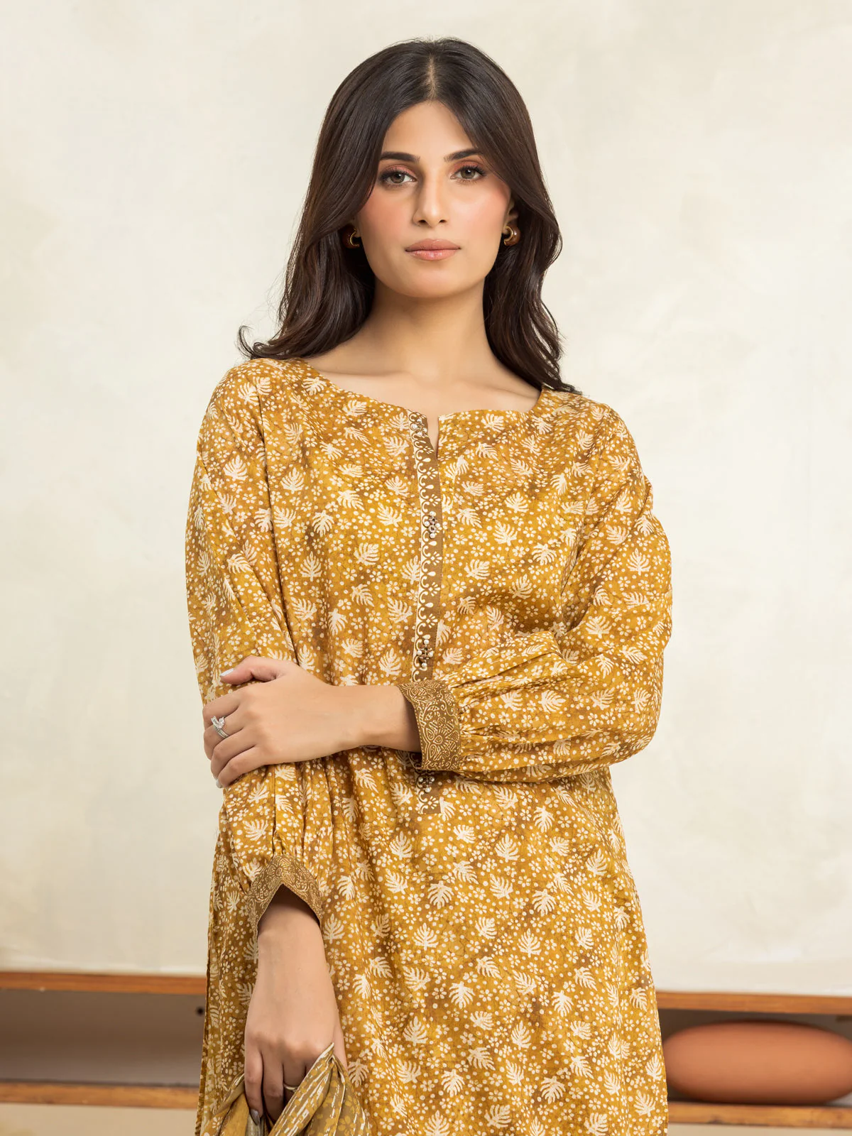 Unstitched Printed Lawn Shirt Dupatta - EWU24A1-28521SD - Image 2