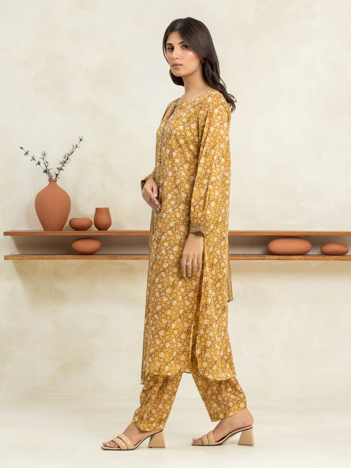 Unstitched Printed Lawn Shirt Dupatta - EWU24A1-28521SD - Image 4