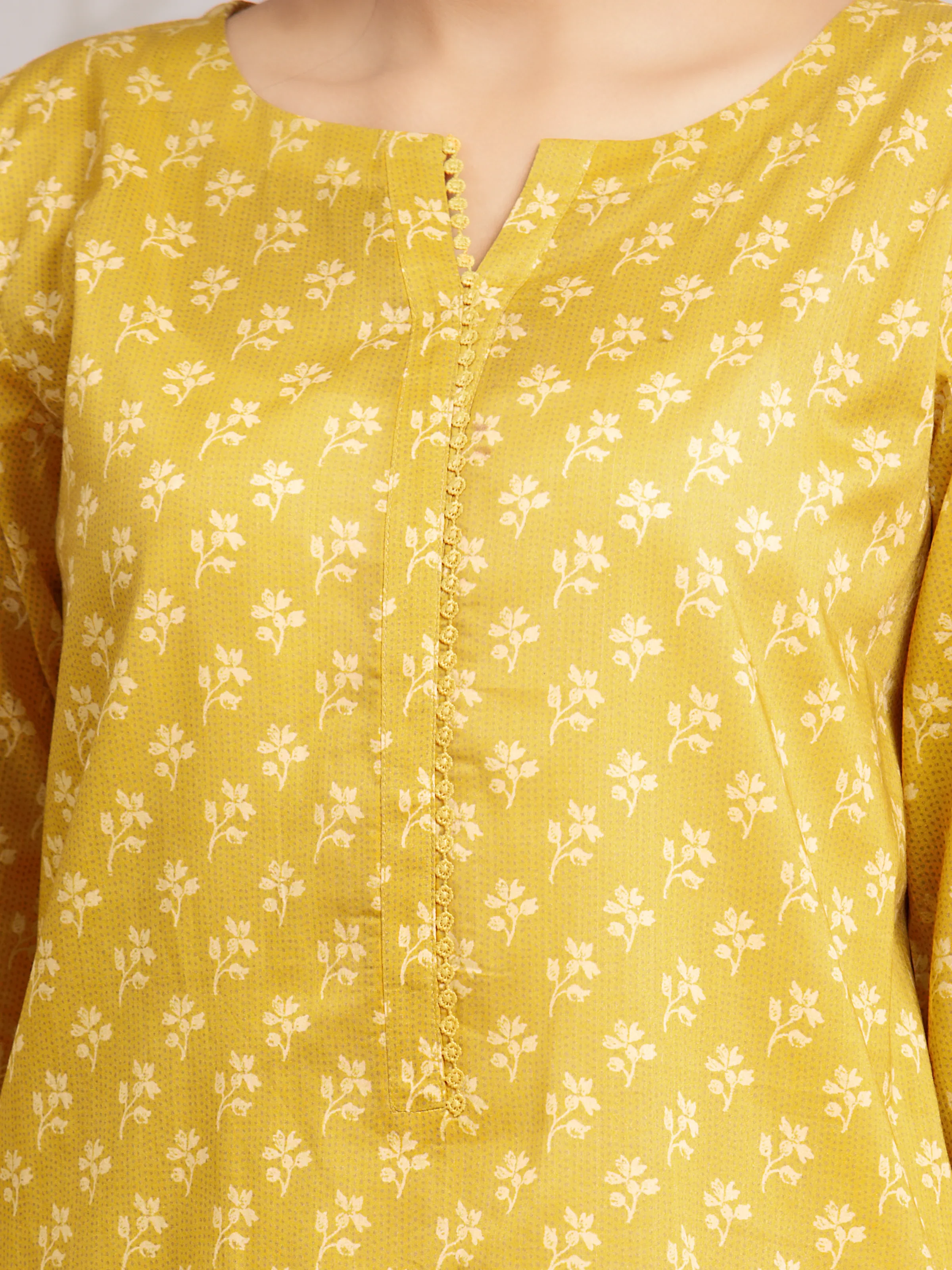 Unstitched Printed Khaddar Shirt Trouser - EWU24A3-29586ST - Image 3