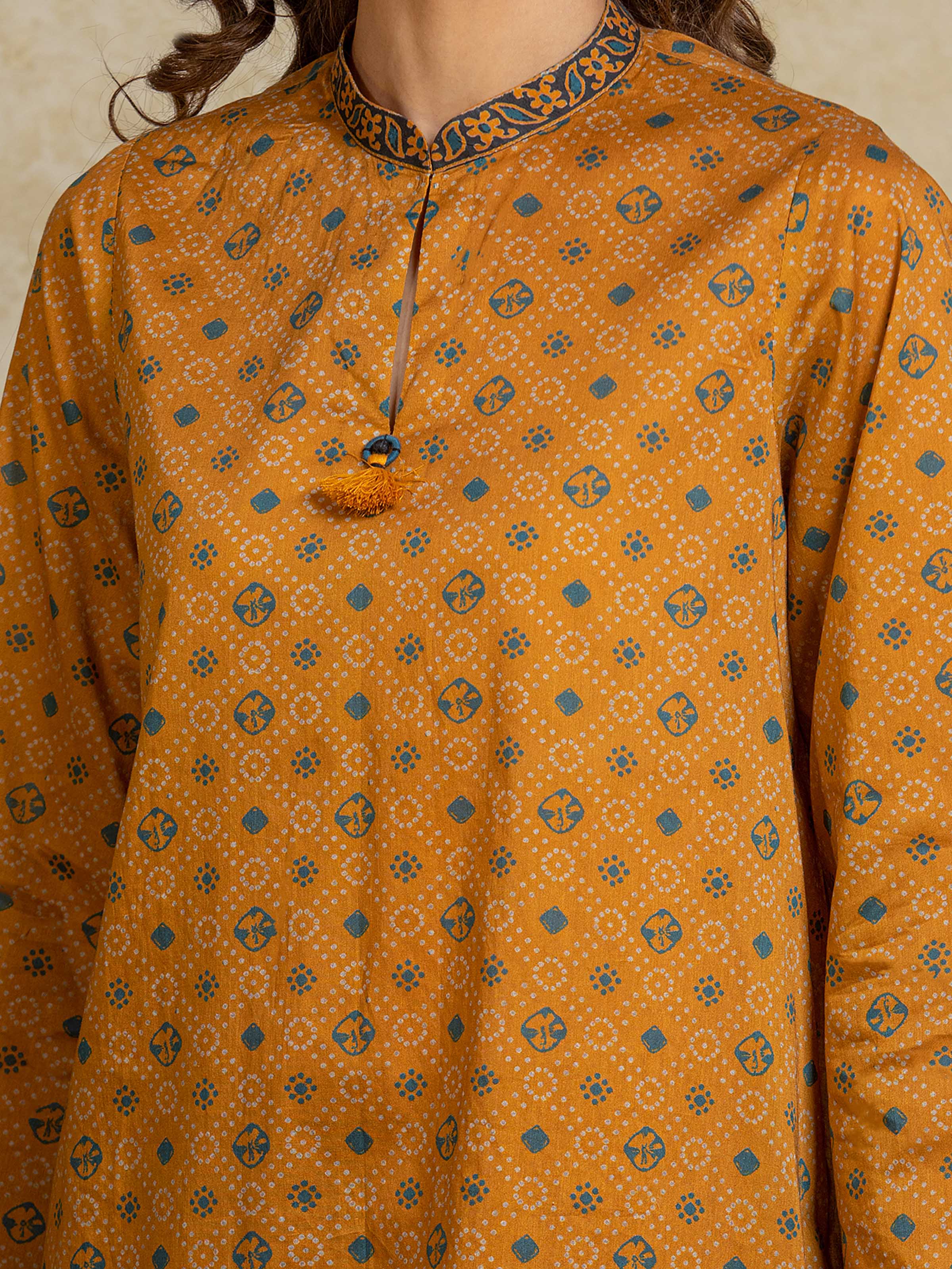 Unstitched Printed Khaddar Suit - EWU5A3-35962-3P - Image 2