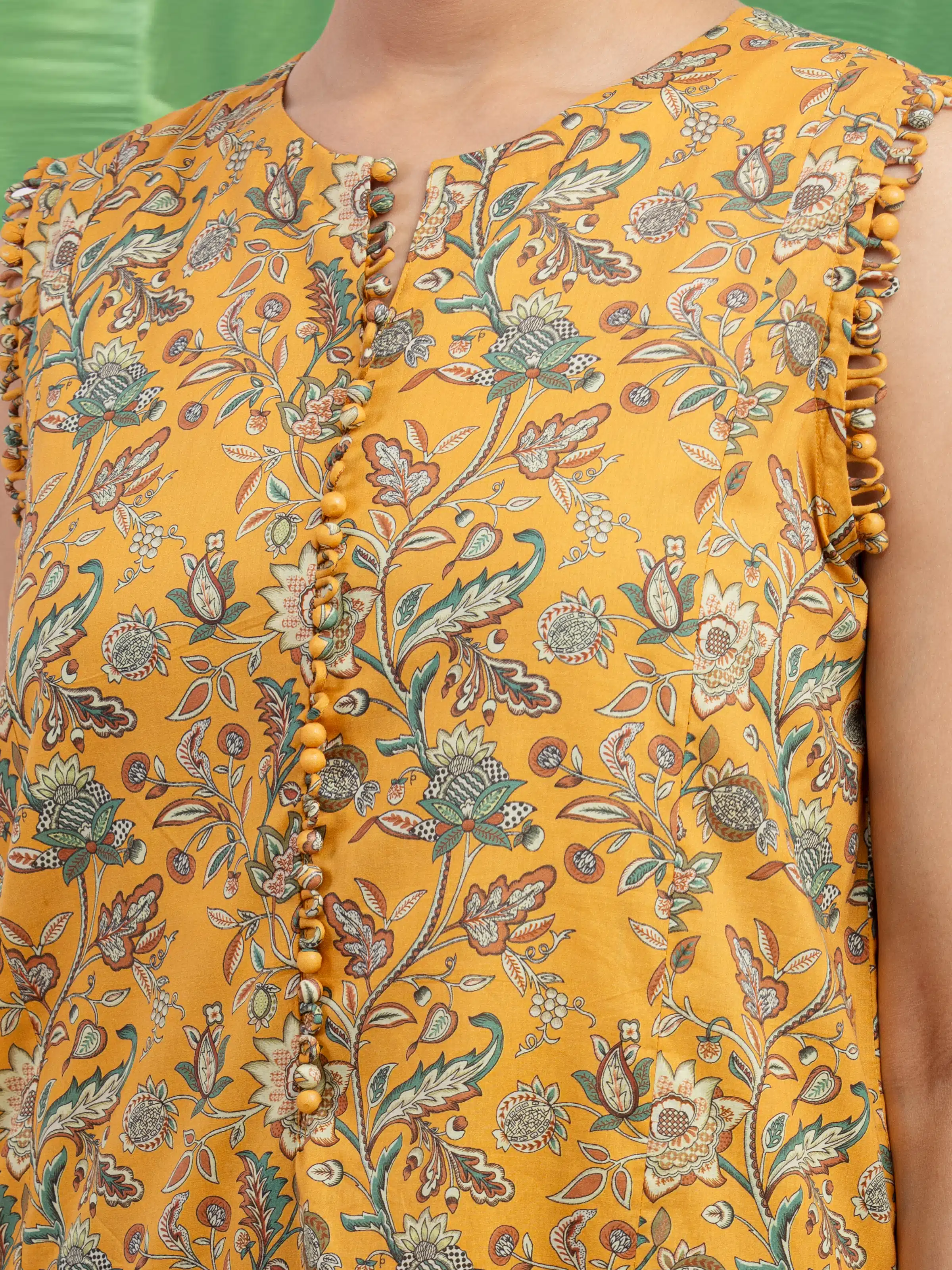 Unstitched Printed Lawn Shirt Trouser - EWU5A1-35407ST - Image 2